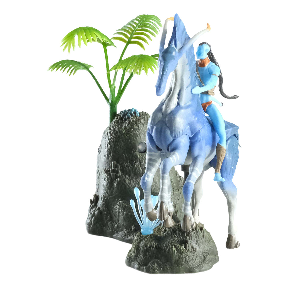 Disney Avatar Medium Deluxe Collectible Set - A1 Dire Horse with Tsu Tey Figure
