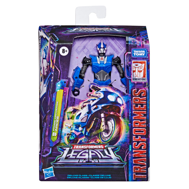 Hot Deal! Transformers Generations Legacy Deluxe Autobot Prime Universe Arcee Robot Toy