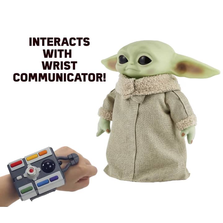 8-Inch Star Wars The Mandalorian Real Moves 'The Child' Adorable Plush Toy