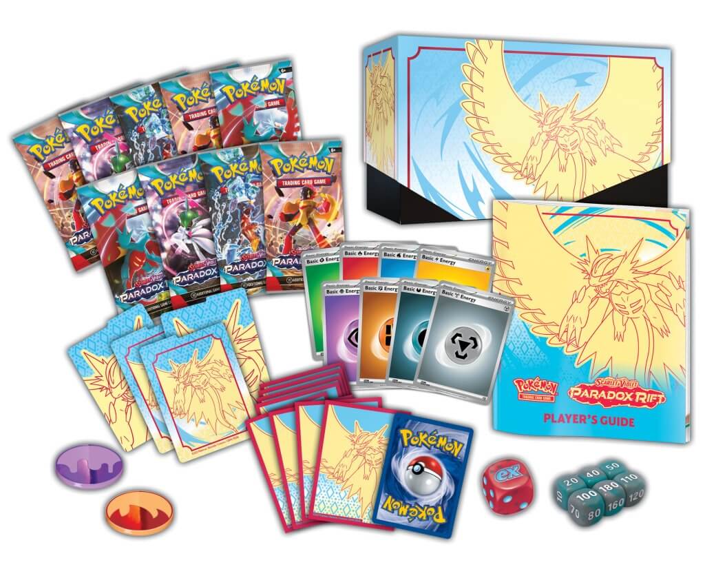 Pokemon TCG Scarlet & Violet 4 Paradox Rift Assorted Elite Trainer Boxes