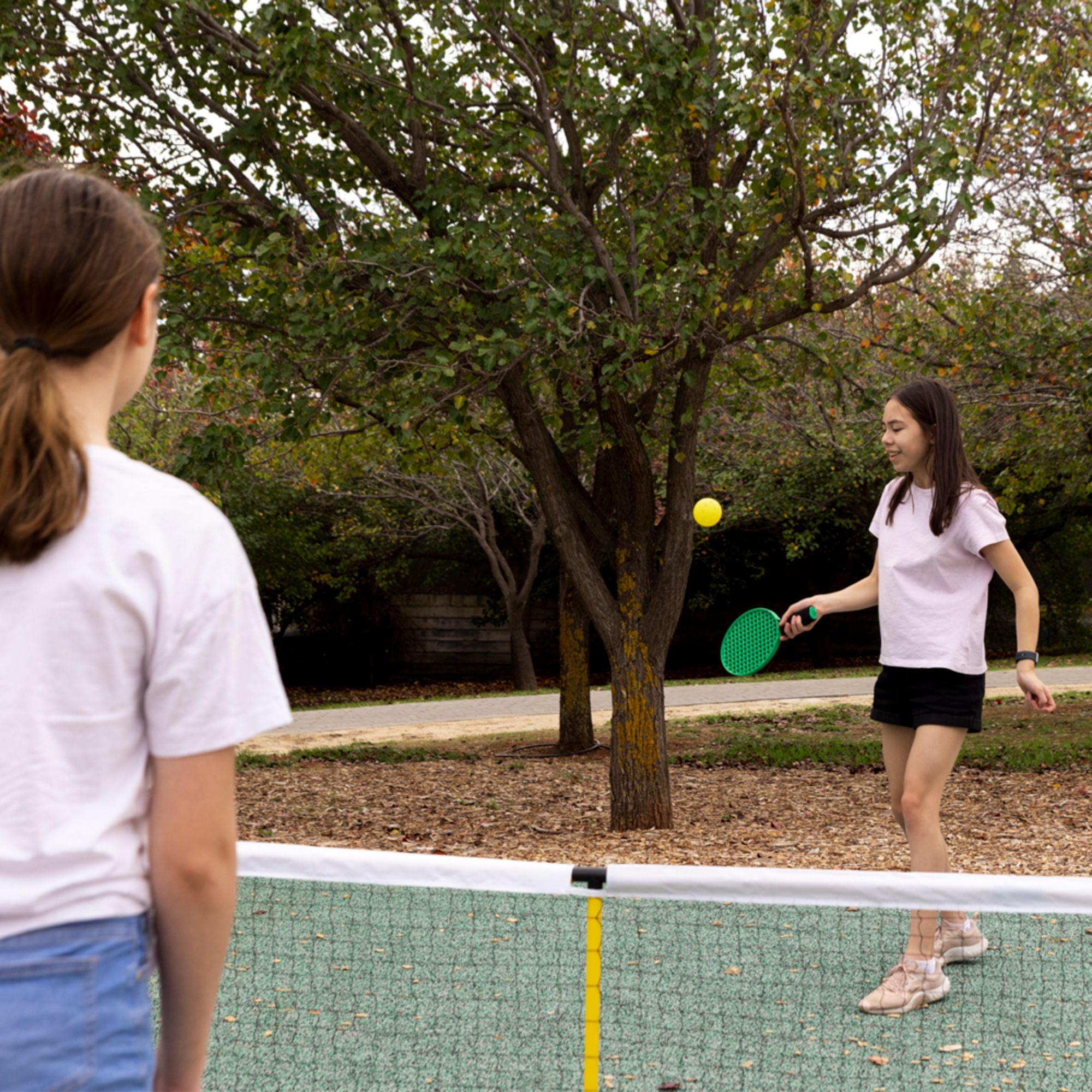 Go Play! Racquet & Soccer Tennis Combo - Ideal for Outdoor Fun
