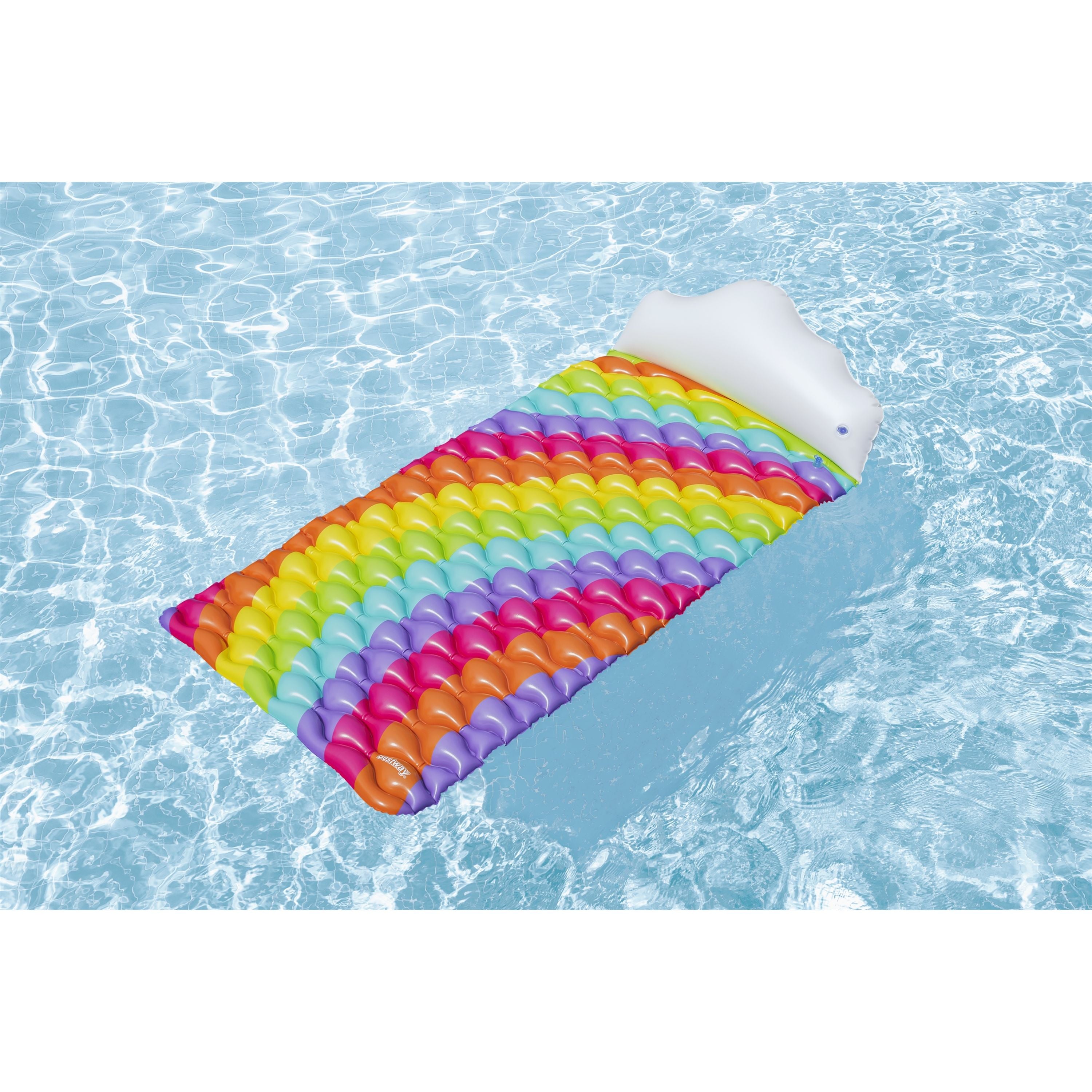 Best Selling Bestway Floating Pool Mat - Rainbow Dreams for Summer Fun