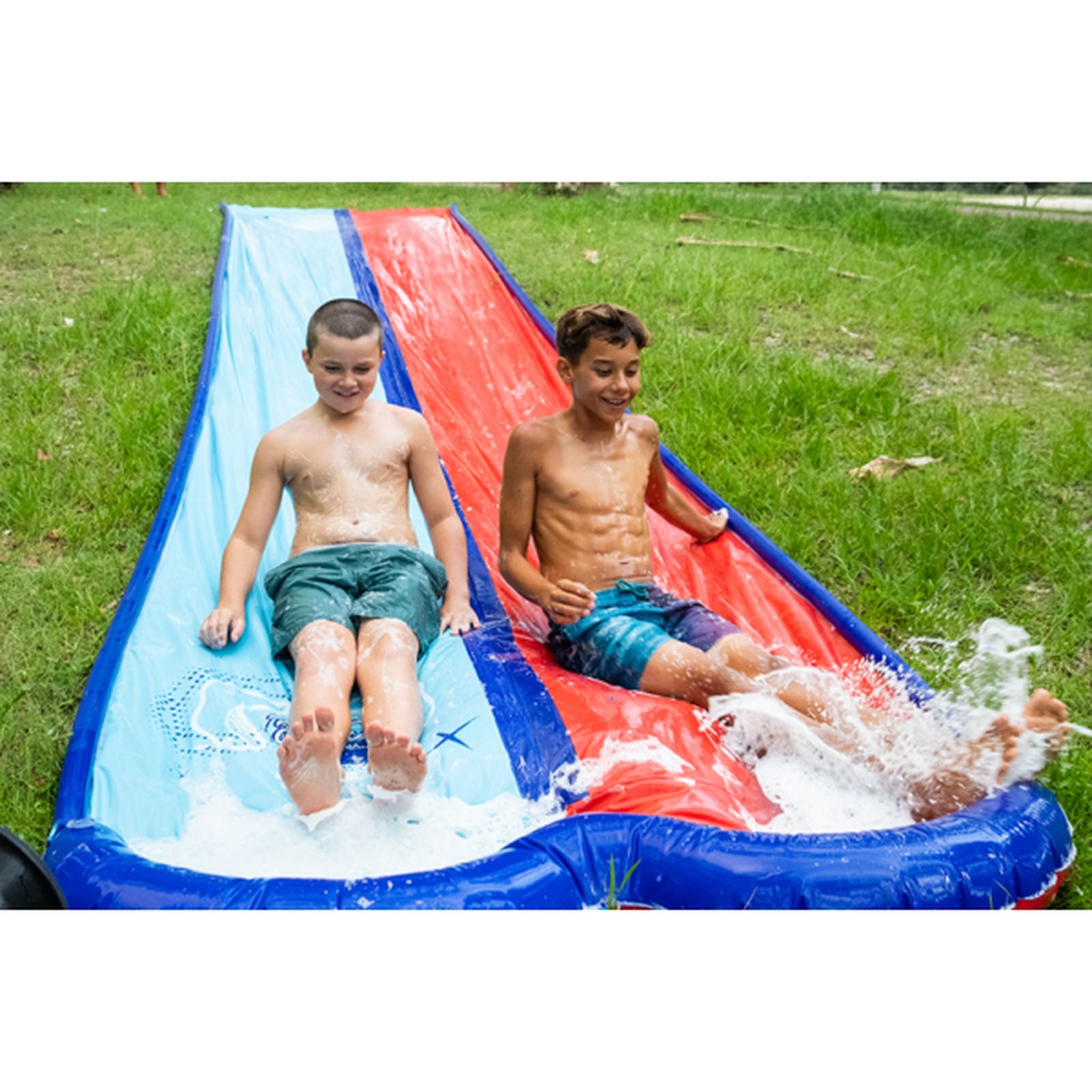 Cooee Twin Slide N Glide: Summer's Ultimate Backyard Double Water Slide