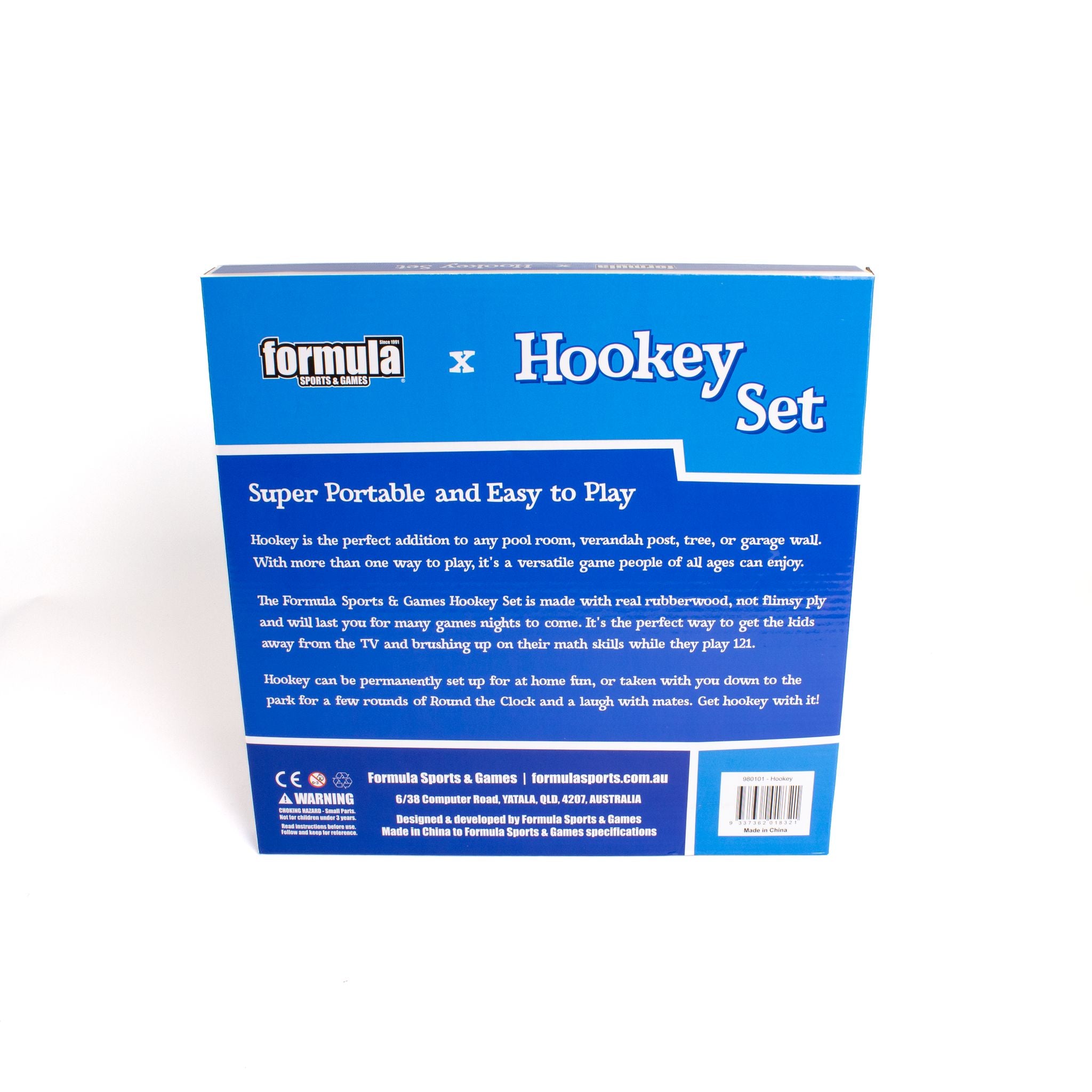 Get Hooked! Portable Formula Sports Hookey Game Set for All Ages - Great for Home or Outdoors