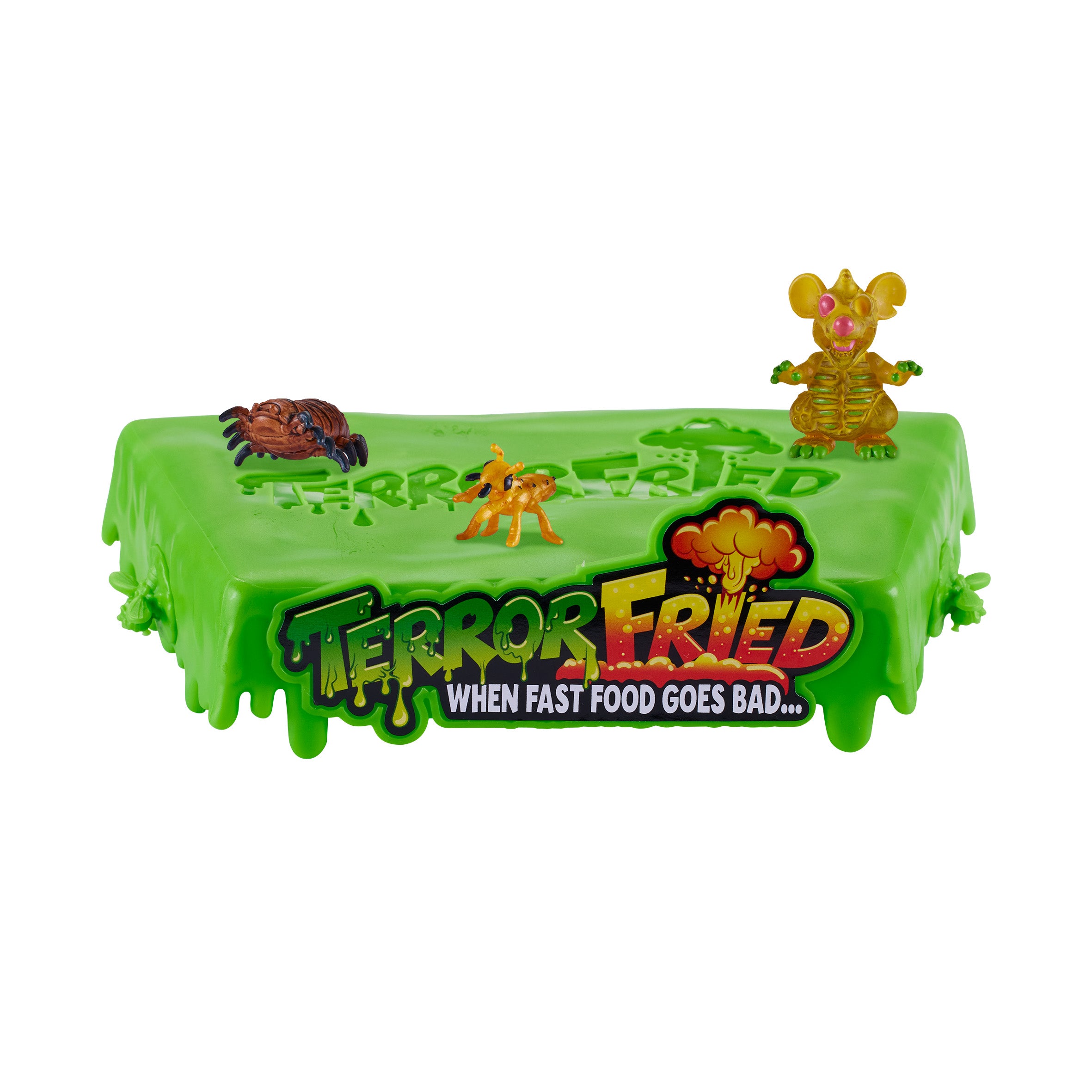 Spooky Terror - Fried Ooze Burger with Surprise Elements