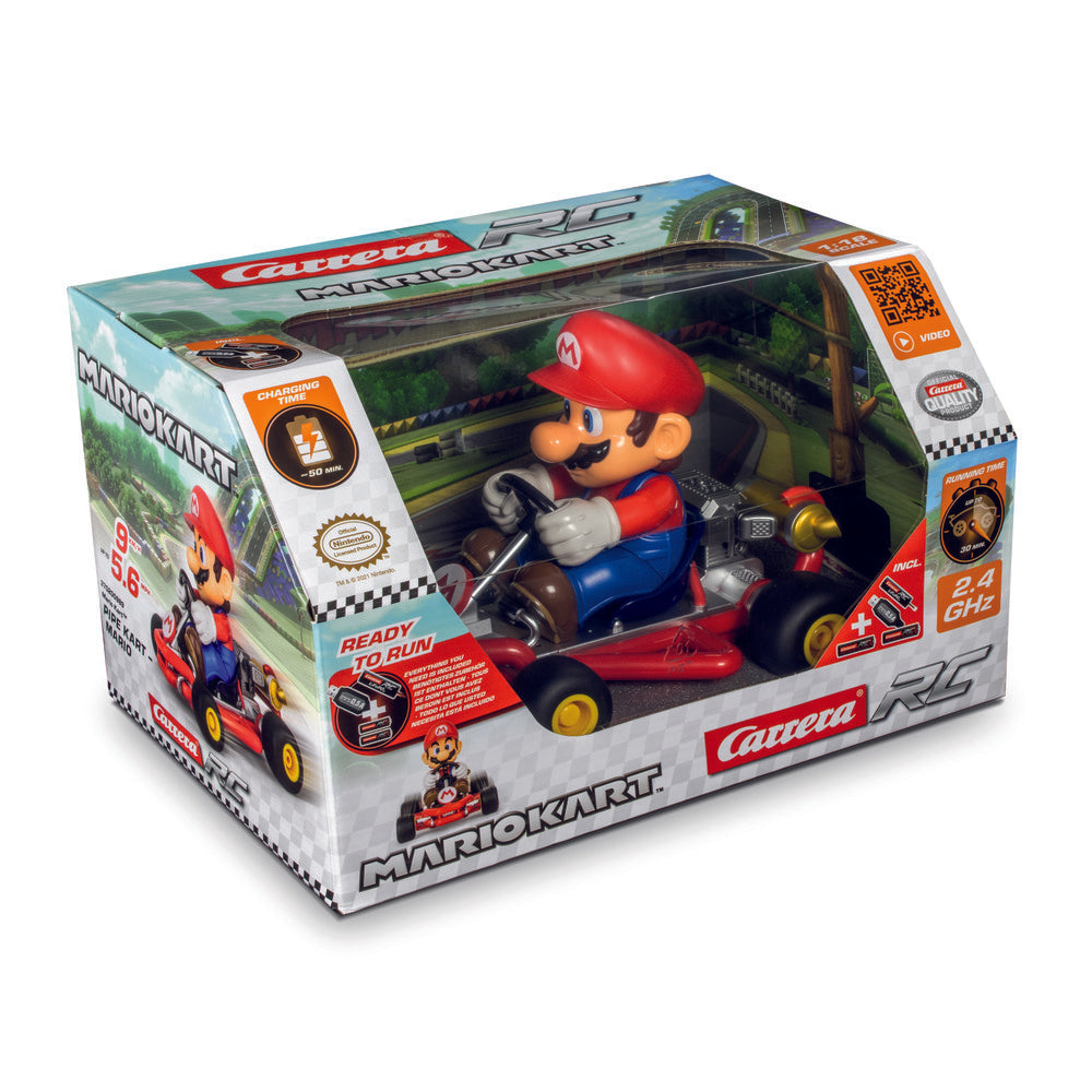 Carrera 2.4 GHz Remote - Controlled 1:18 Scale Mario Kart Pipe Kart