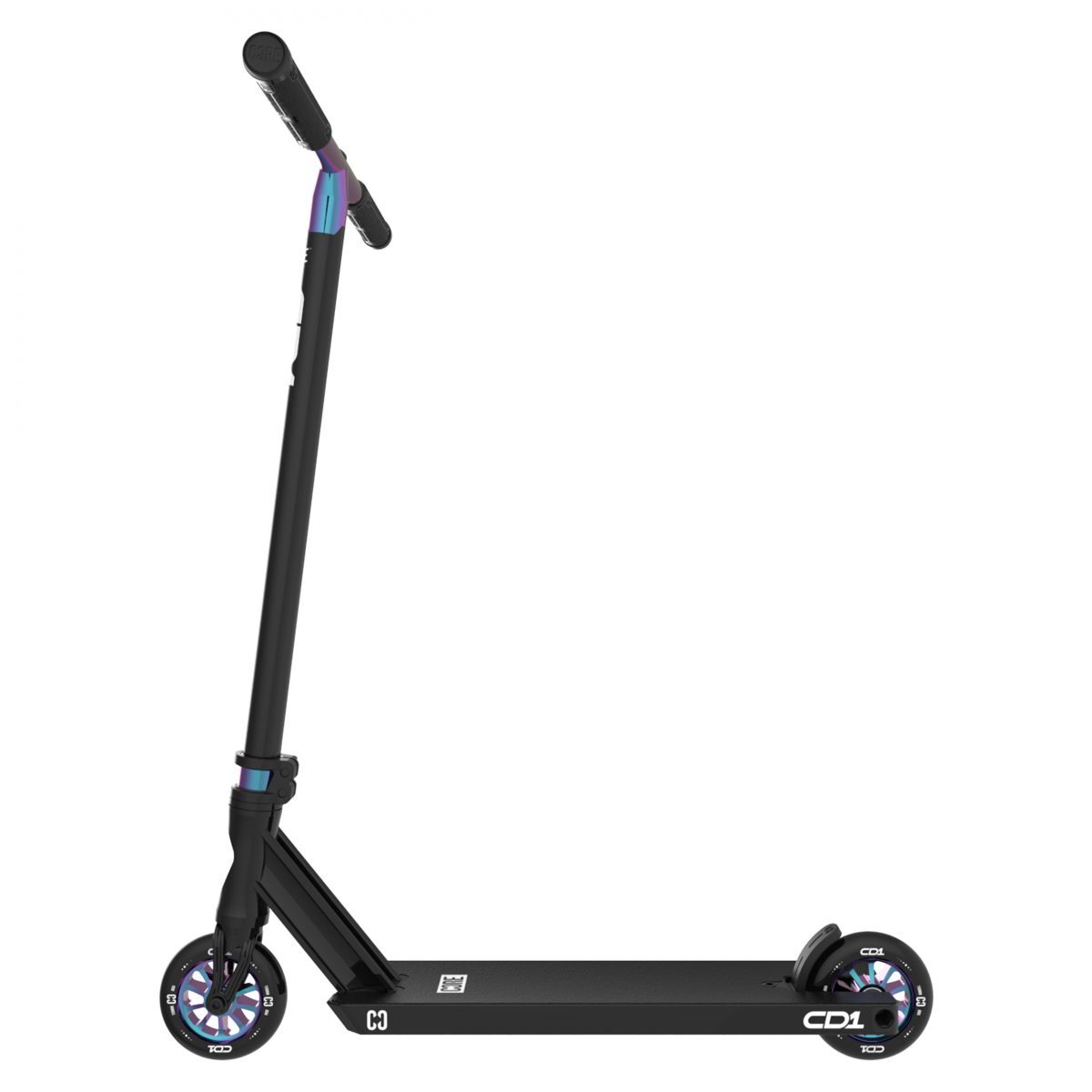 Core CD1 Park Complete Stunt Scooter - Neo/Black: Ideal for Beginners