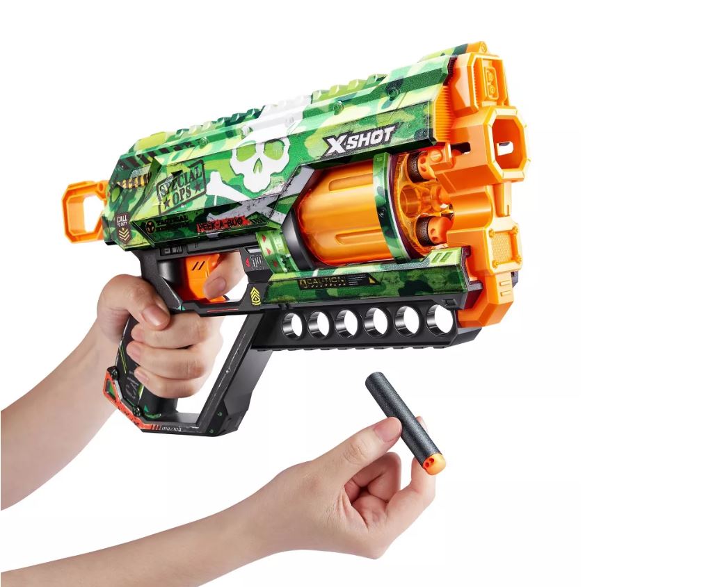 ZURU X Shot Skins Griefer Blaster - Camo Edition, Awesome for Battle