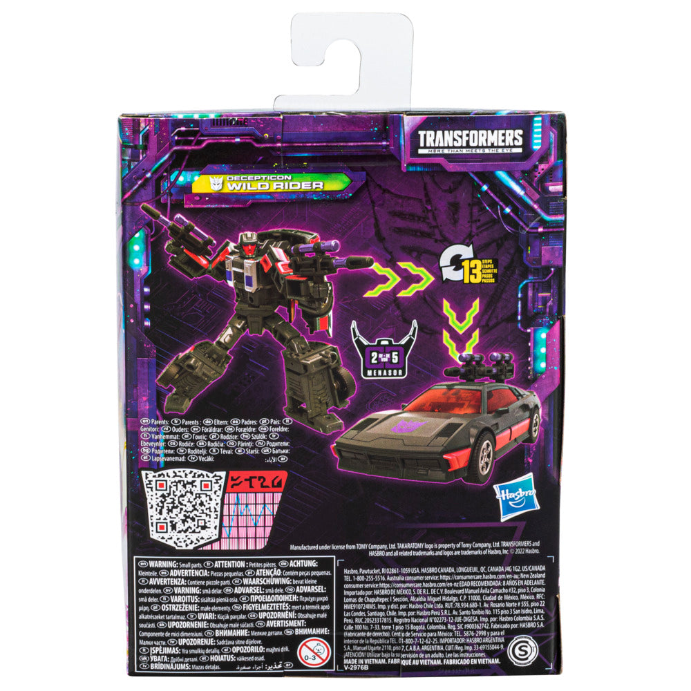 Transformers Generations Legacy Deluxe Decepticon Wild Rider - 5.5 - inch Action Figure