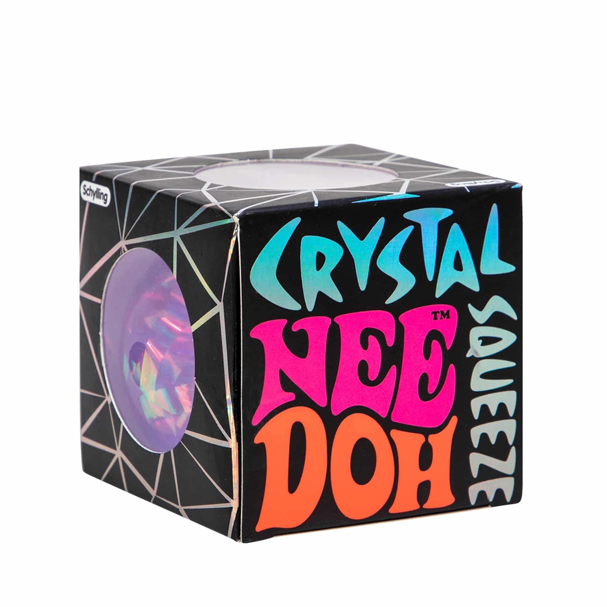 Schylling Assorted Styles of Glistening Crystal NeeDoh Stress Balls