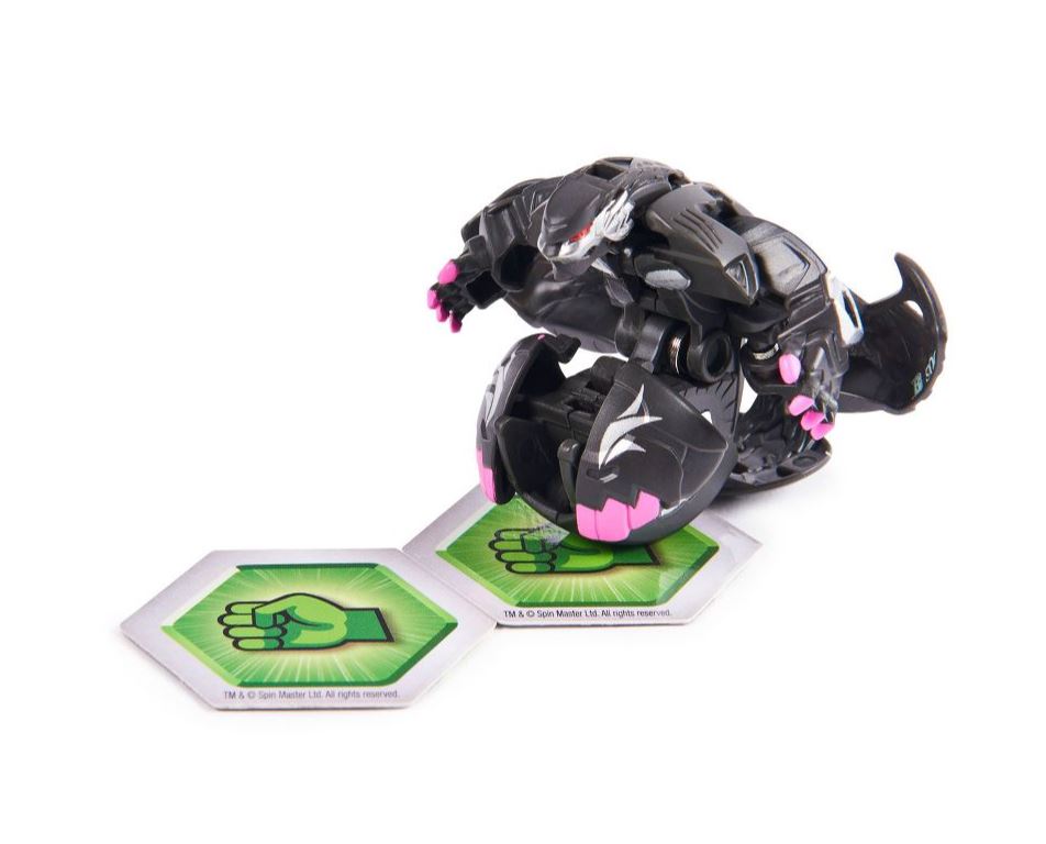 Hot! Bakugan Evolutions S4 Wrath Black - Epic Battle Toy