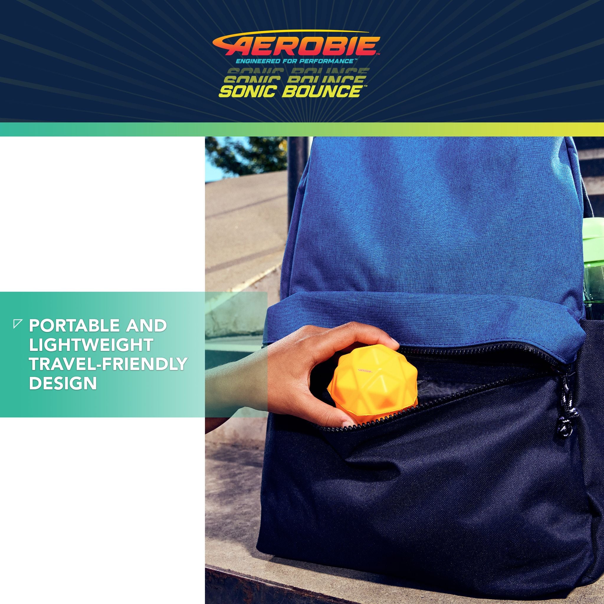 Get 3-Pack Aerobie Sonic Bounce Balls for Kids - High-Bounce Outdoor Toys!