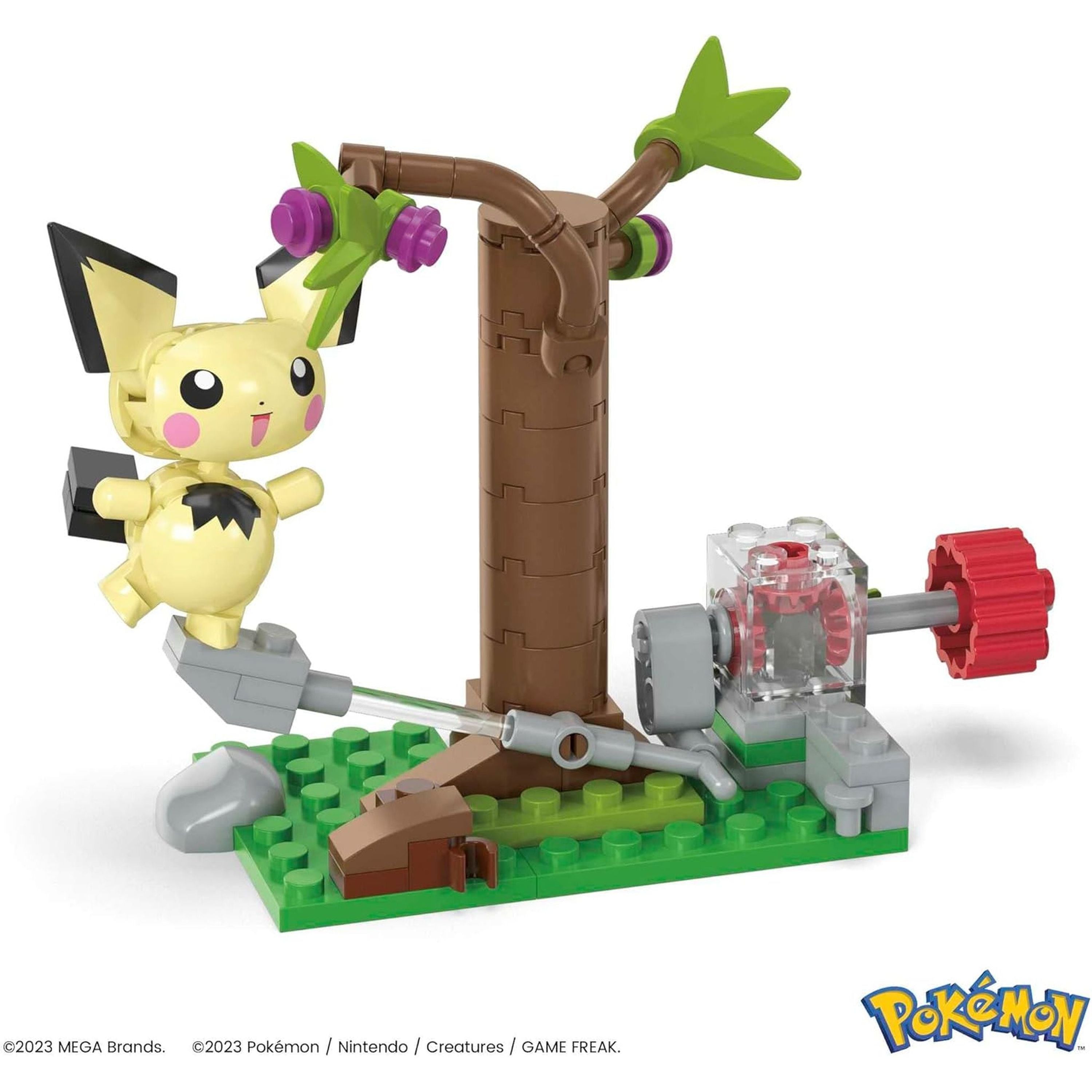 Hot Deal! MEGA Construx Building Set - Pokemon Pichu's Forest Forage Adventure