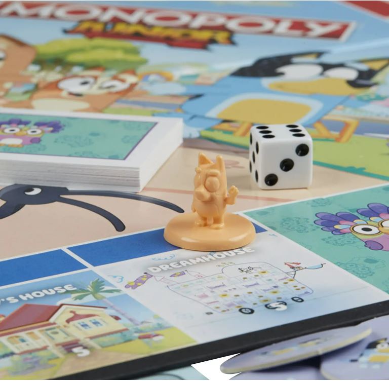 Hot! Monopoly Junior - Bluey Themed Edition