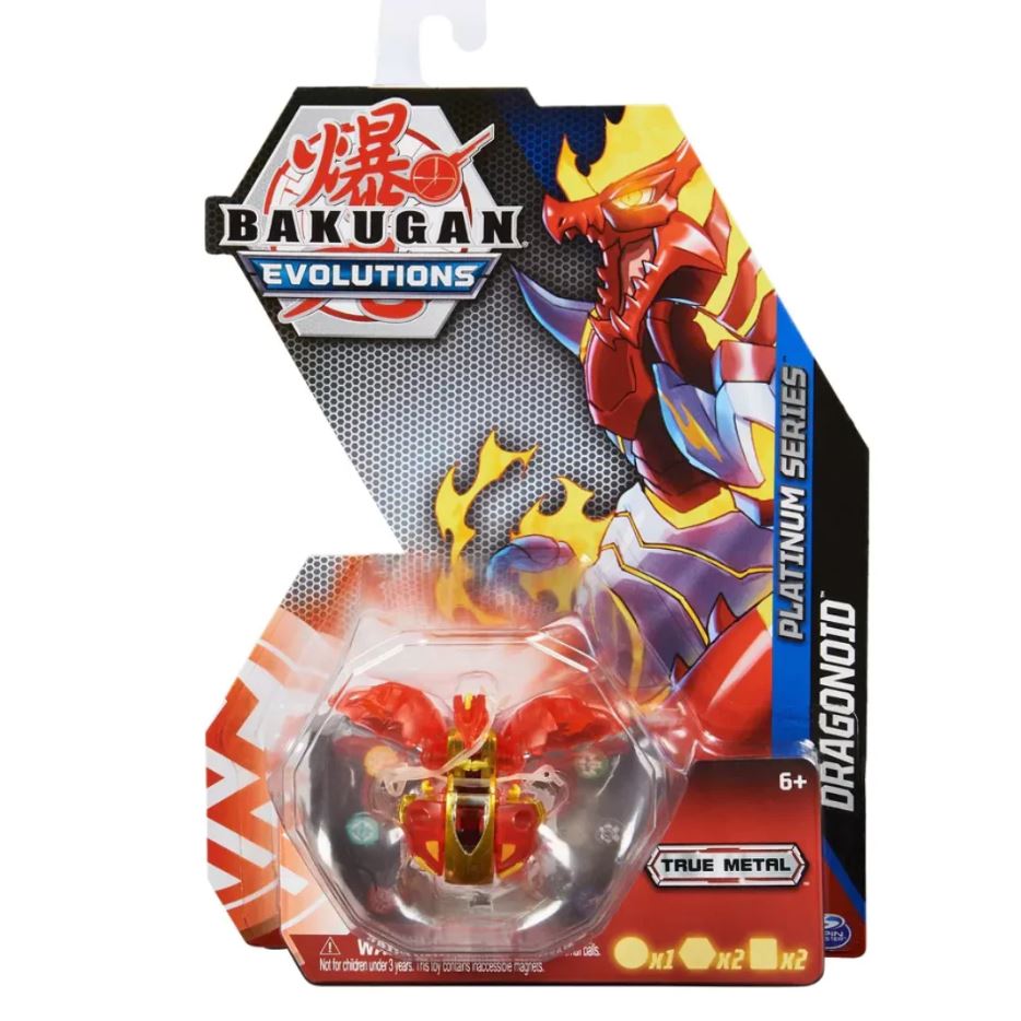 Hot! Bakugan Evolutions S4 Prisma Dragonoid Starter Pack
