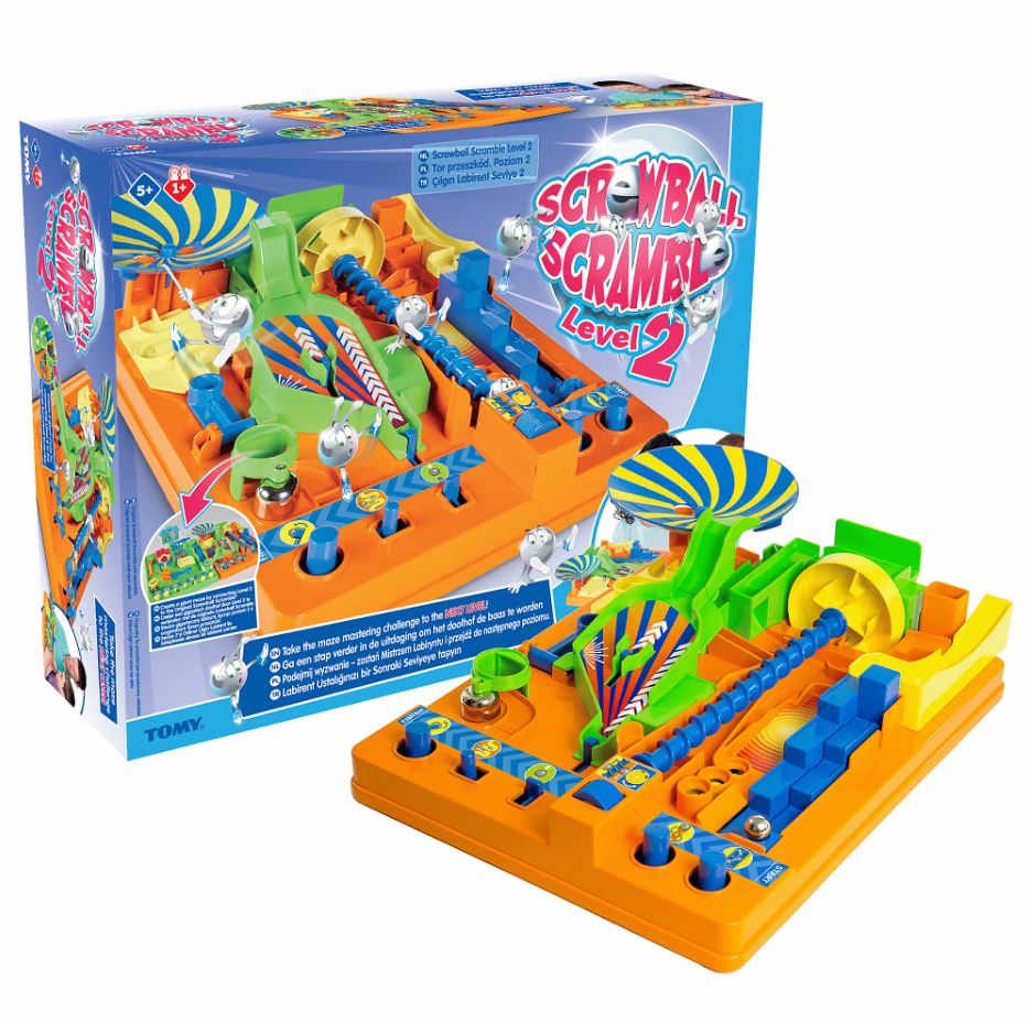 TOMY Screwball Scramble Level 2 - Hot Family Board Game