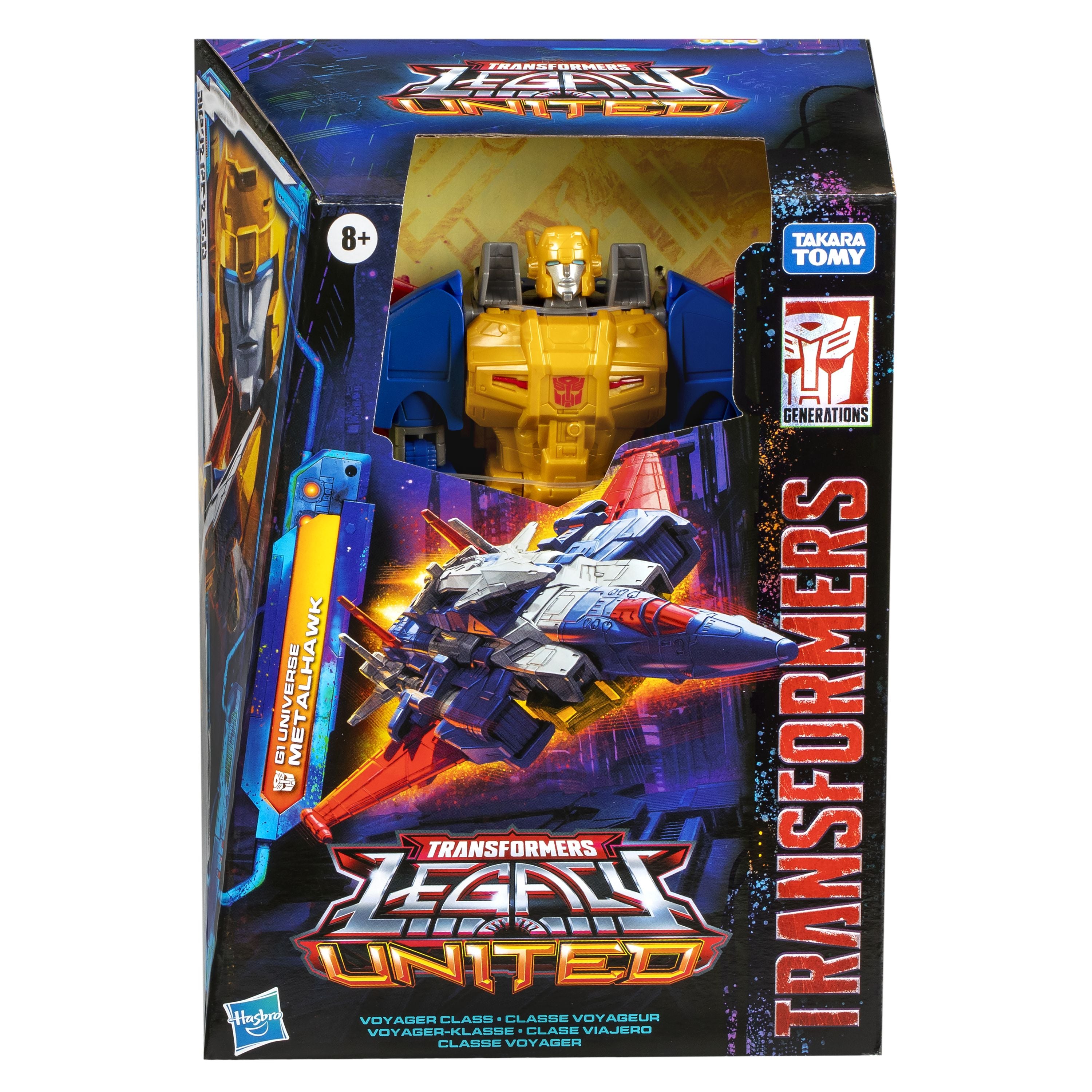 Transformers Legacy United Voyager Class - Super-God Masterforce Metalhawk 7-Inch Action Figure