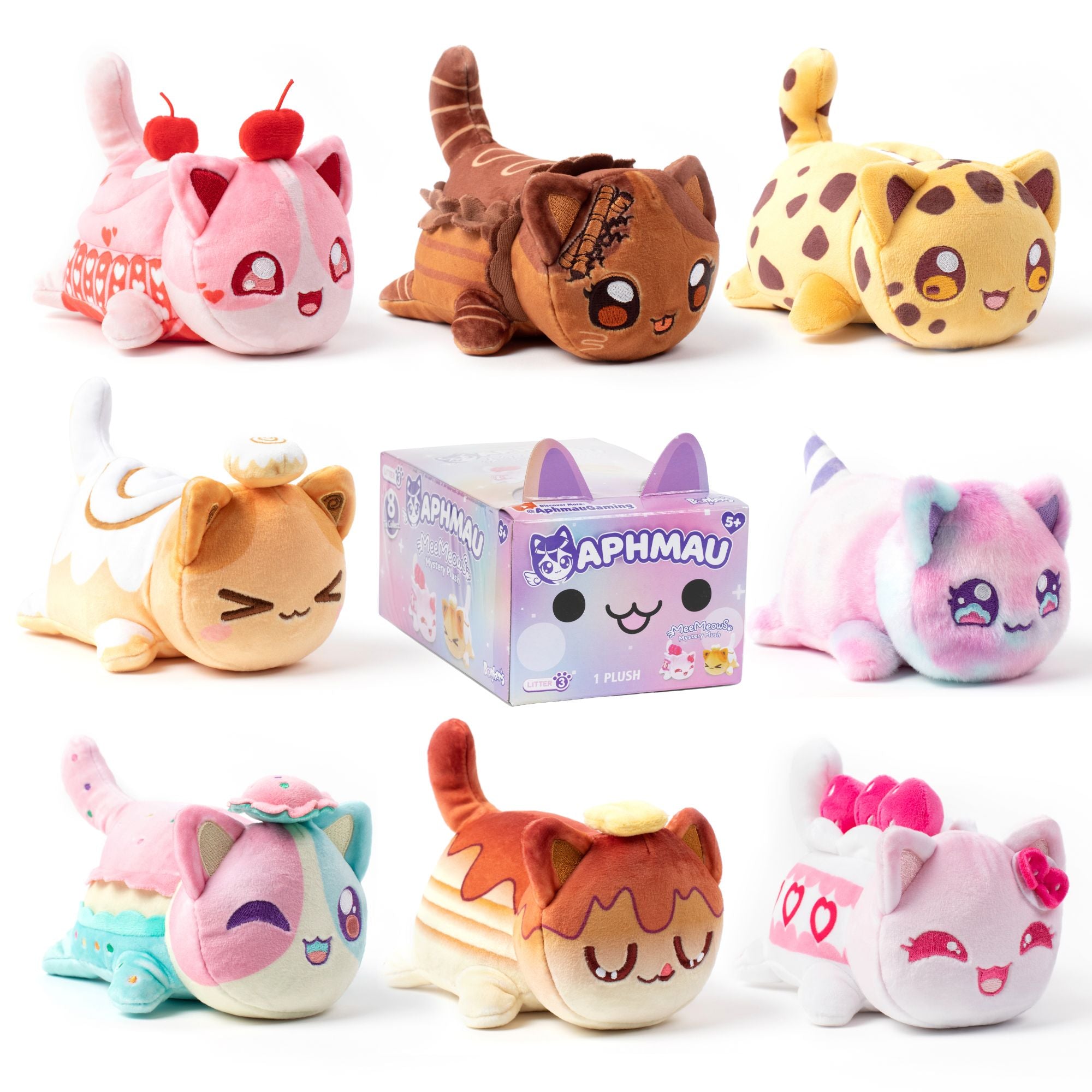 Limited - Time Offer! Aphmau 6 - Inch MeeMeows Mystery Plush Series 3 for Cat - Loving Collectors