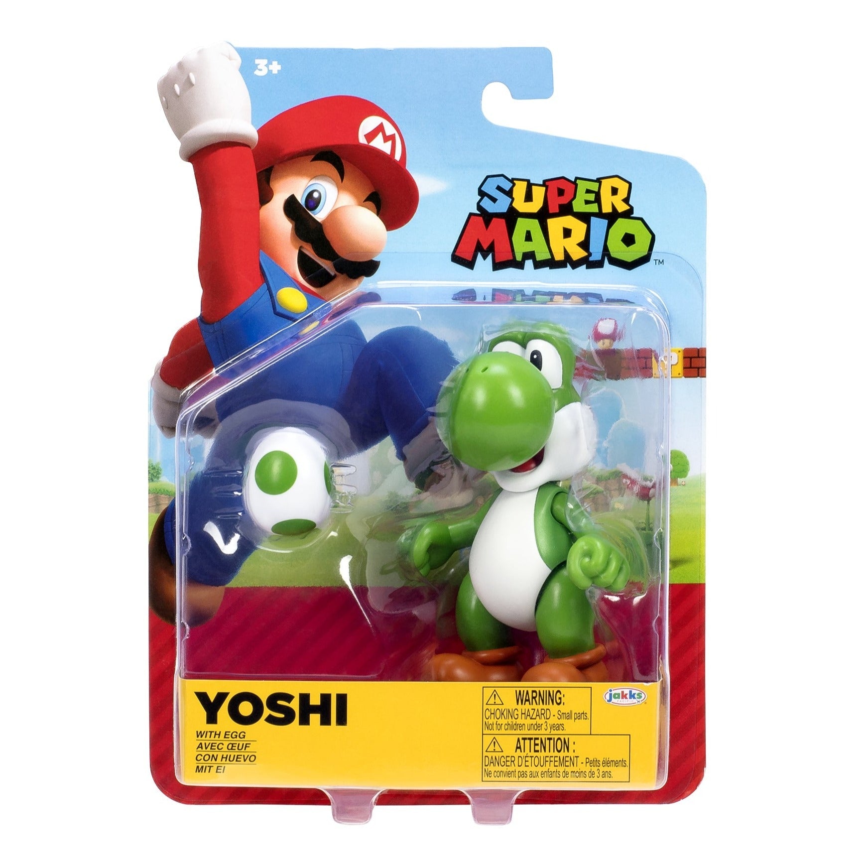 Hot! 4-Inch Super Mario Yoshi Figure
