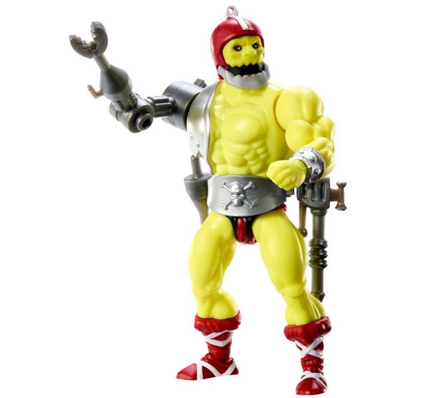 Hot! Masters Of The Universe Origins - Yellow Trap Jaw Action Figure