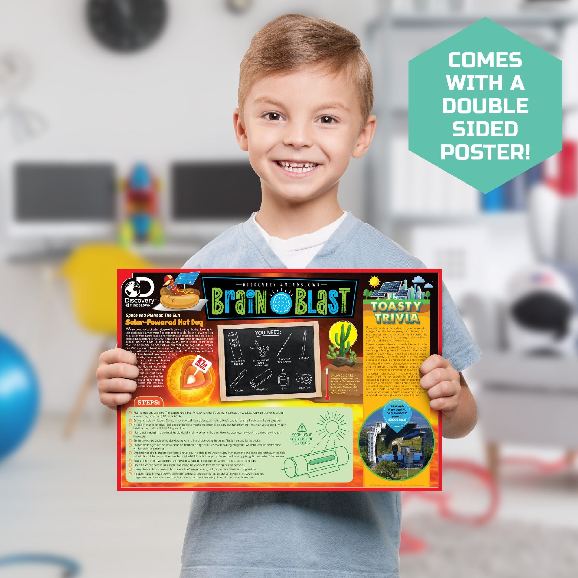Amazing Discovery Mindblown Jellyfish Aquarium Lamp for Educational Fun at Home