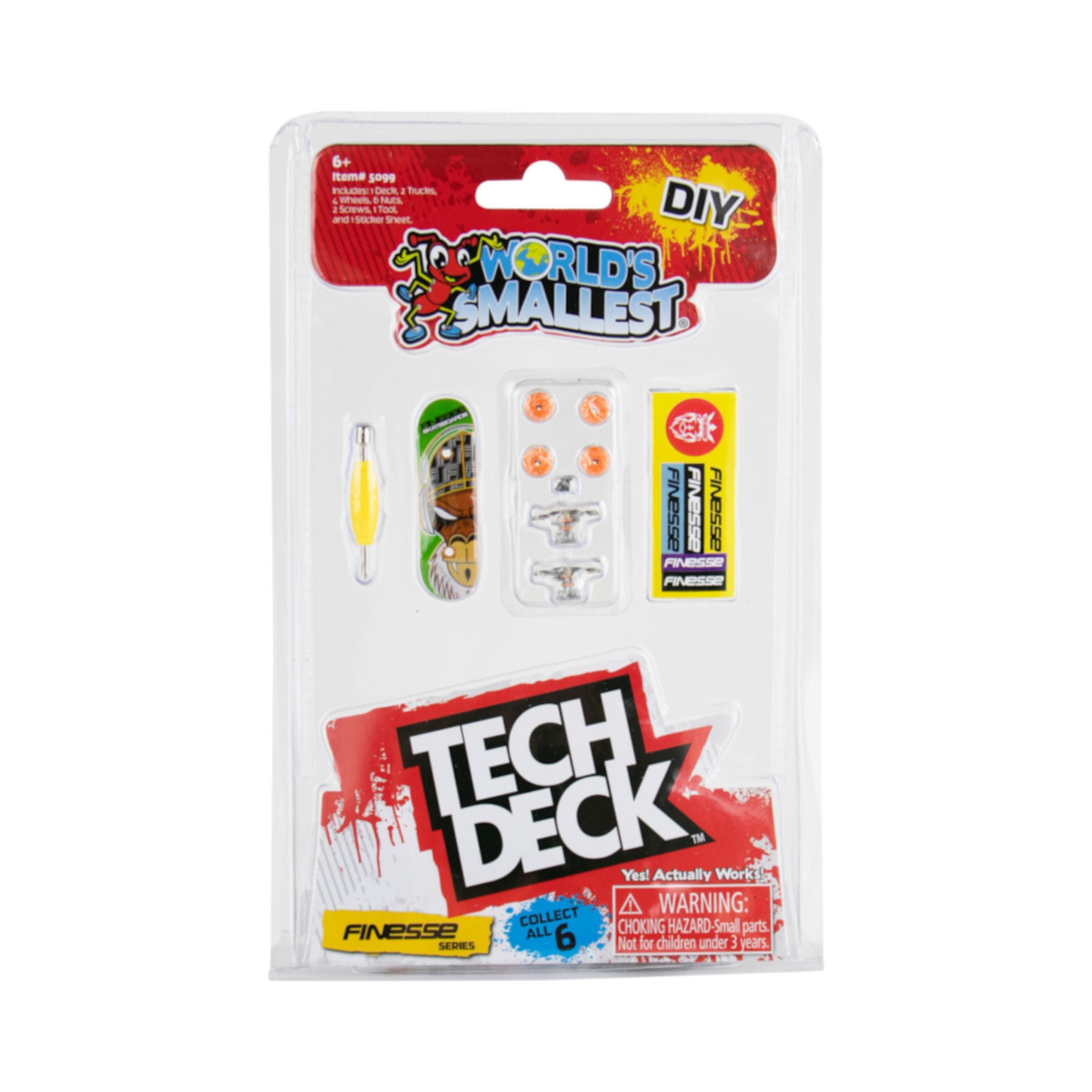 Assorted Styles of the World's Tiniest Tech Decks