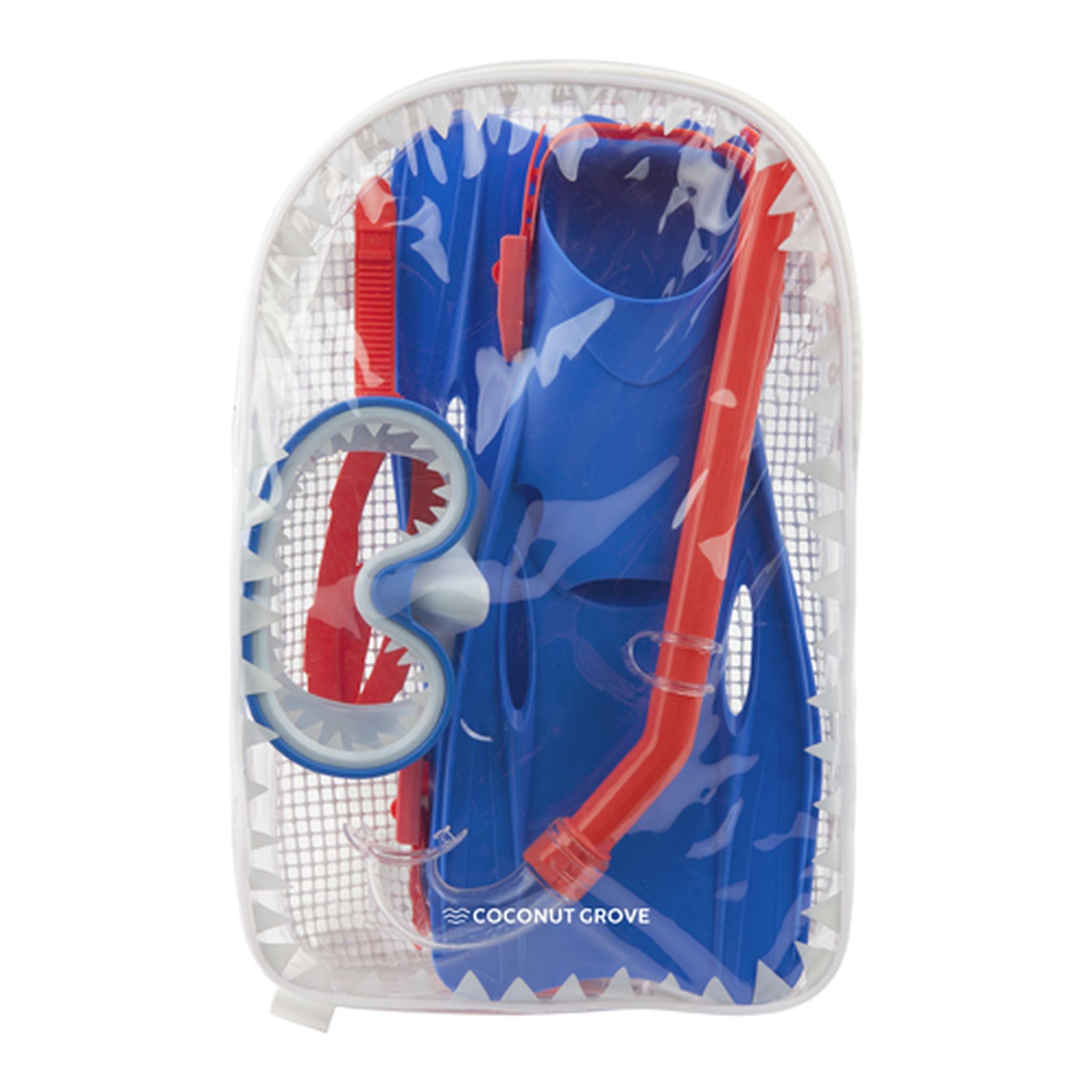 Hot Deal! Sunnylife Coconut Grove Finn The Shark Kids Snorkelling Set - Ideal for Young Explorers