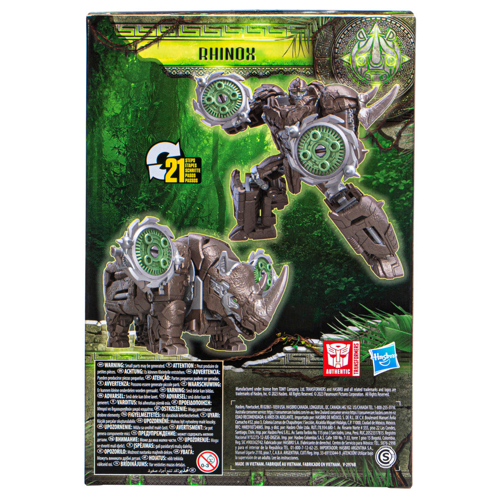 Hot! Transformers Rise Of The Beasts Voyager Class Rhinox Toy
