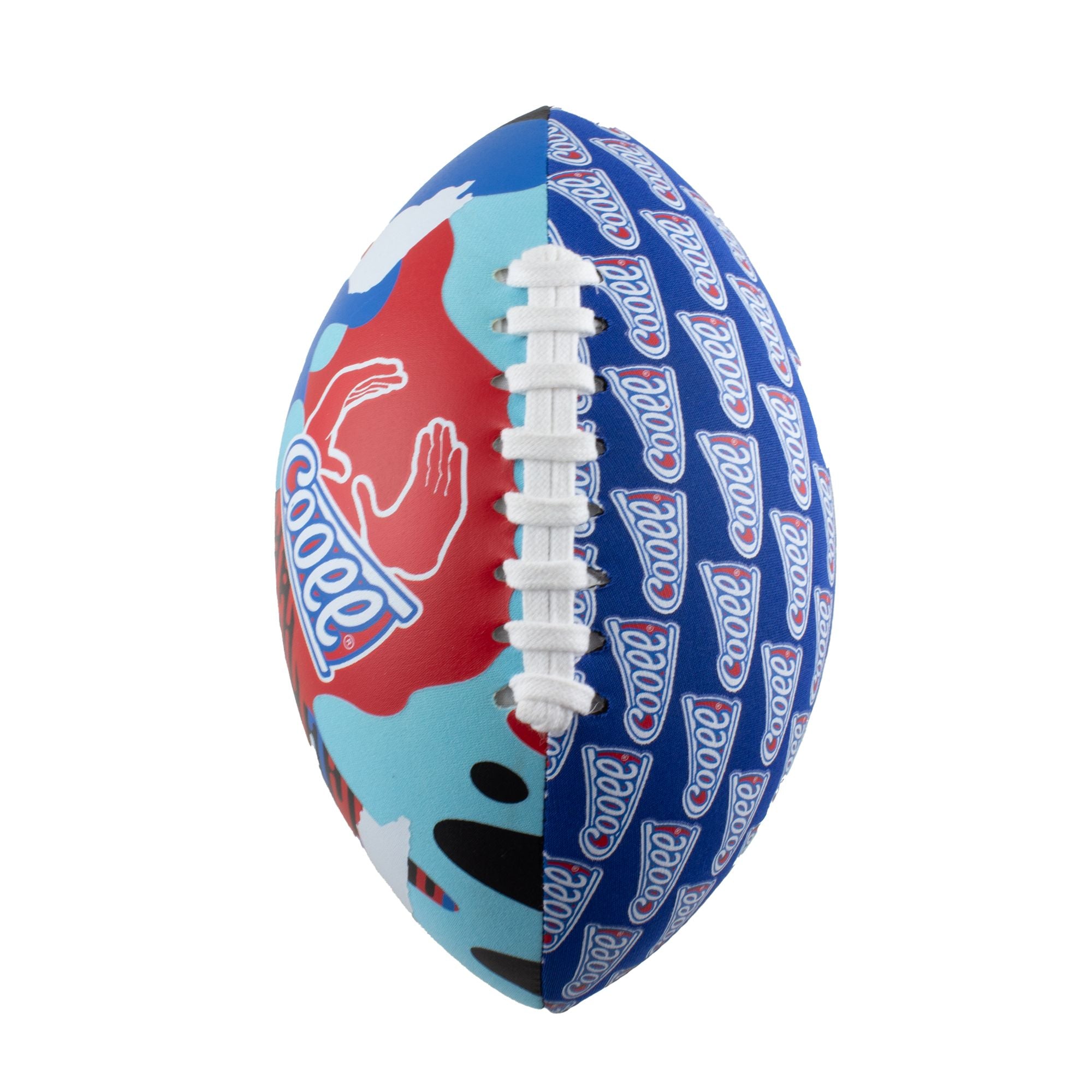 9-Inch Cooee Football with Assorted Vibrant Styles