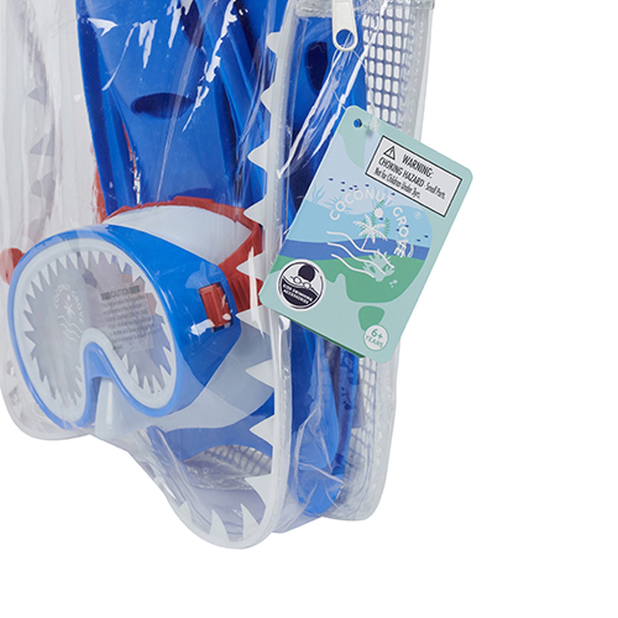 Hot Deal! Sunnylife Coconut Grove Finn The Shark Kids Snorkelling Set - Ideal for Young Explorers