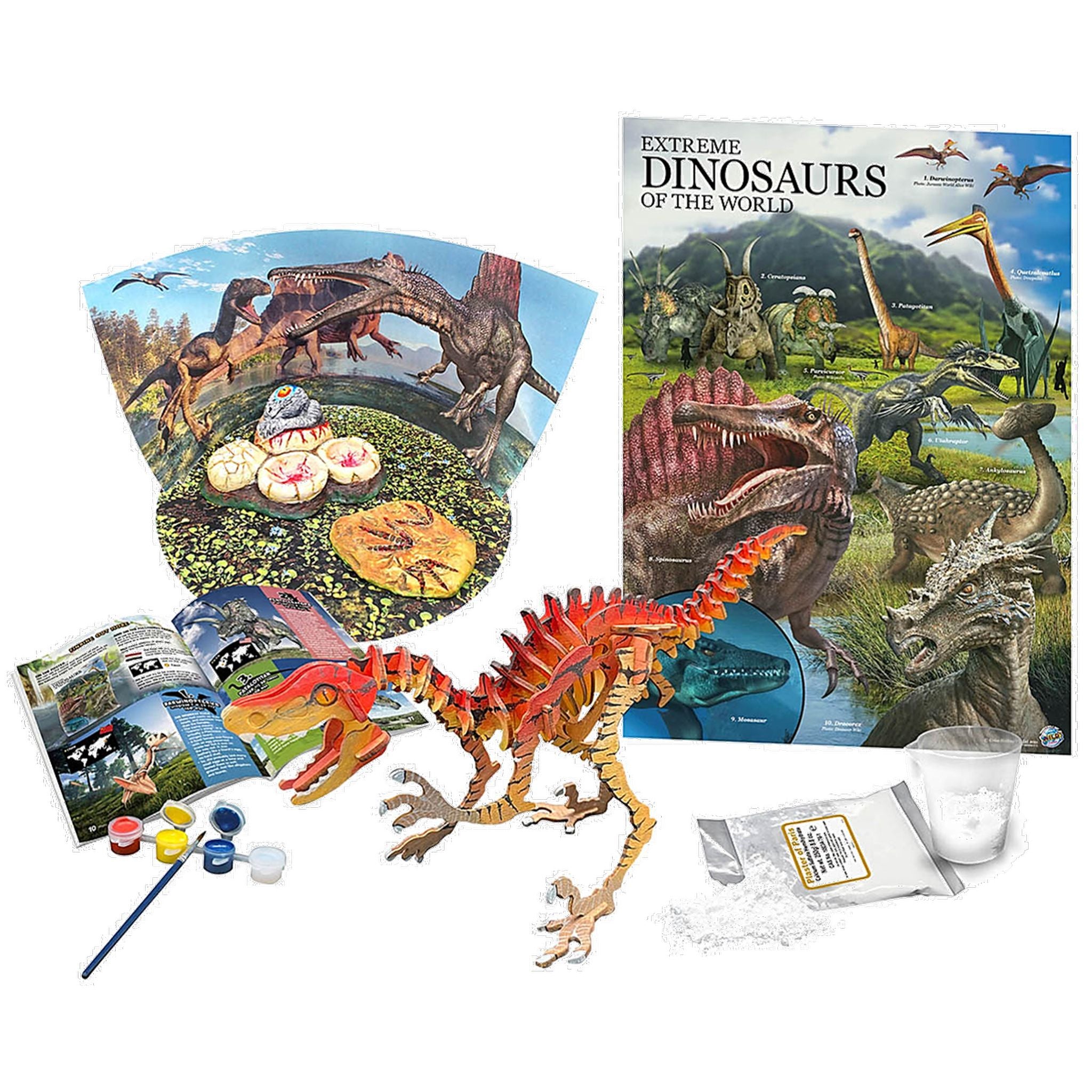 Hot Deal! Australian Geographic's World Extreme Dinosaurs Science and Craft Collectible Kit
