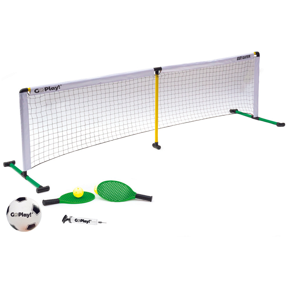 Go Play! Racquet & Soccer Tennis Combo - Ideal for Outdoor Fun