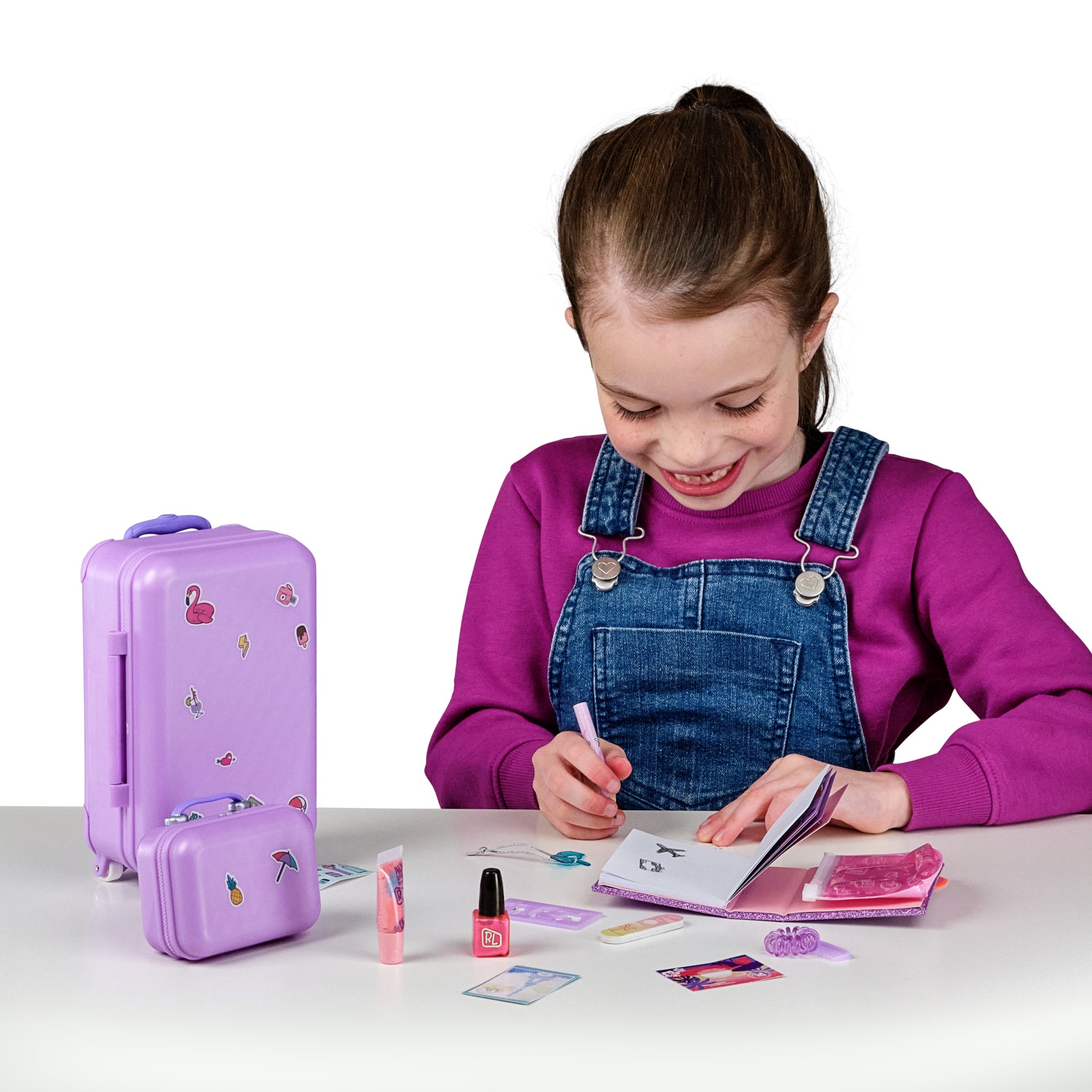 Hot Deal! Real Littles Micro Roller Case Set with Travel Journal - Perfect for Surprise Vacations