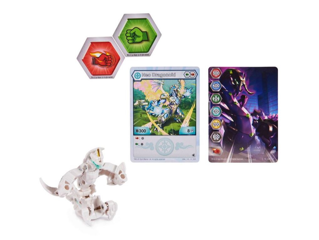 Hot! Bakugan Evolutions S4 Neo Dragonoid White