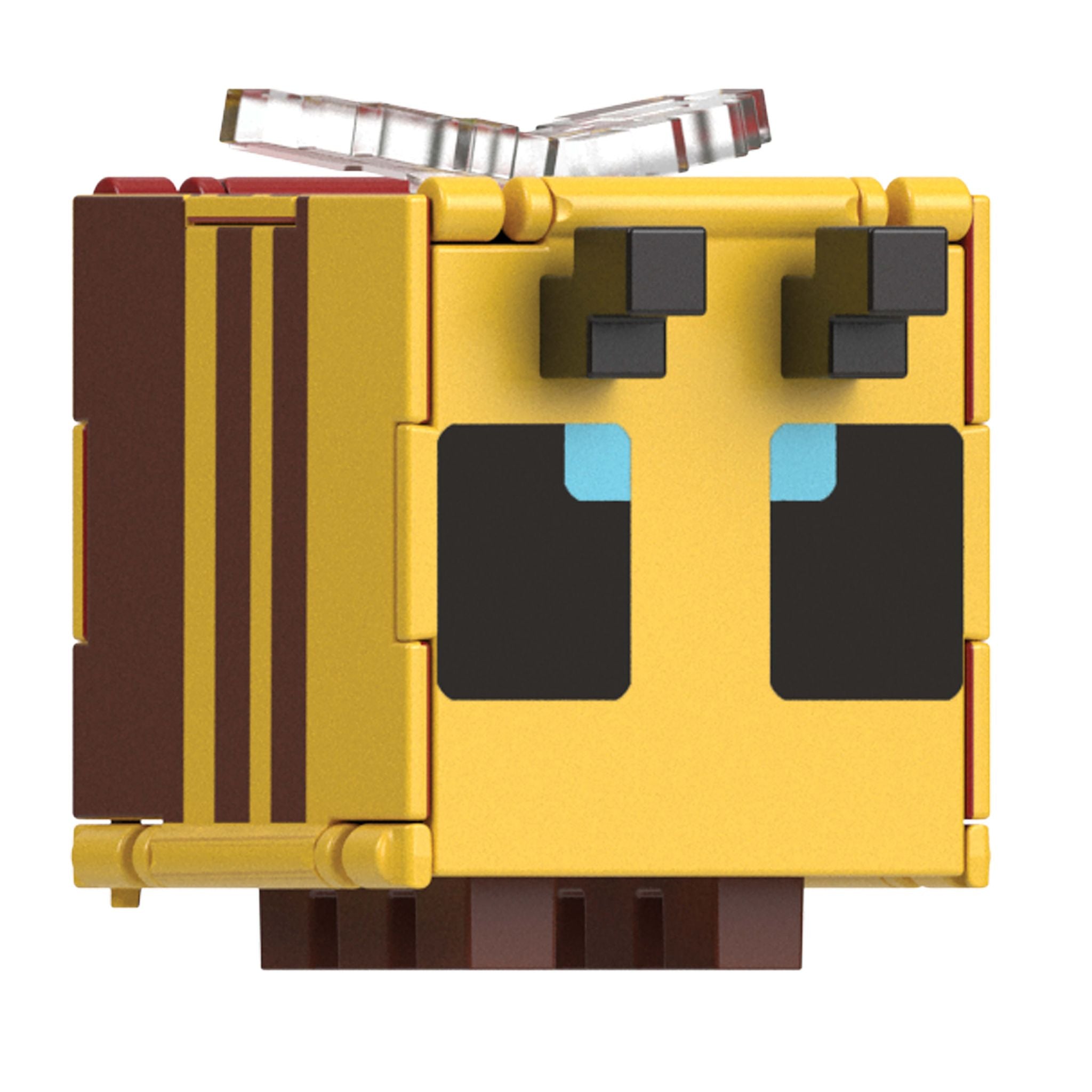 Hot! Minecraft Flippin' Figs - Bee & Flower Pot Set