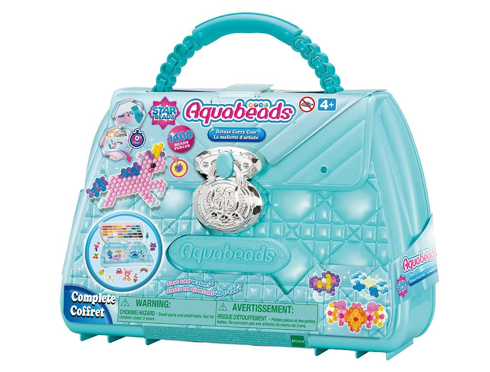 Hot Deal! Aquabeads Deluxe Carry Case Craft Kit for Kids Aged 4+