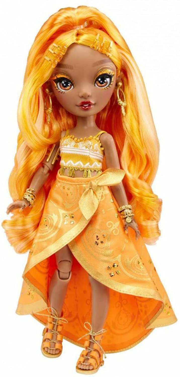 Rainbow High Fashion Doll - Meena Fleur: Collectible Doll for Ages 3+