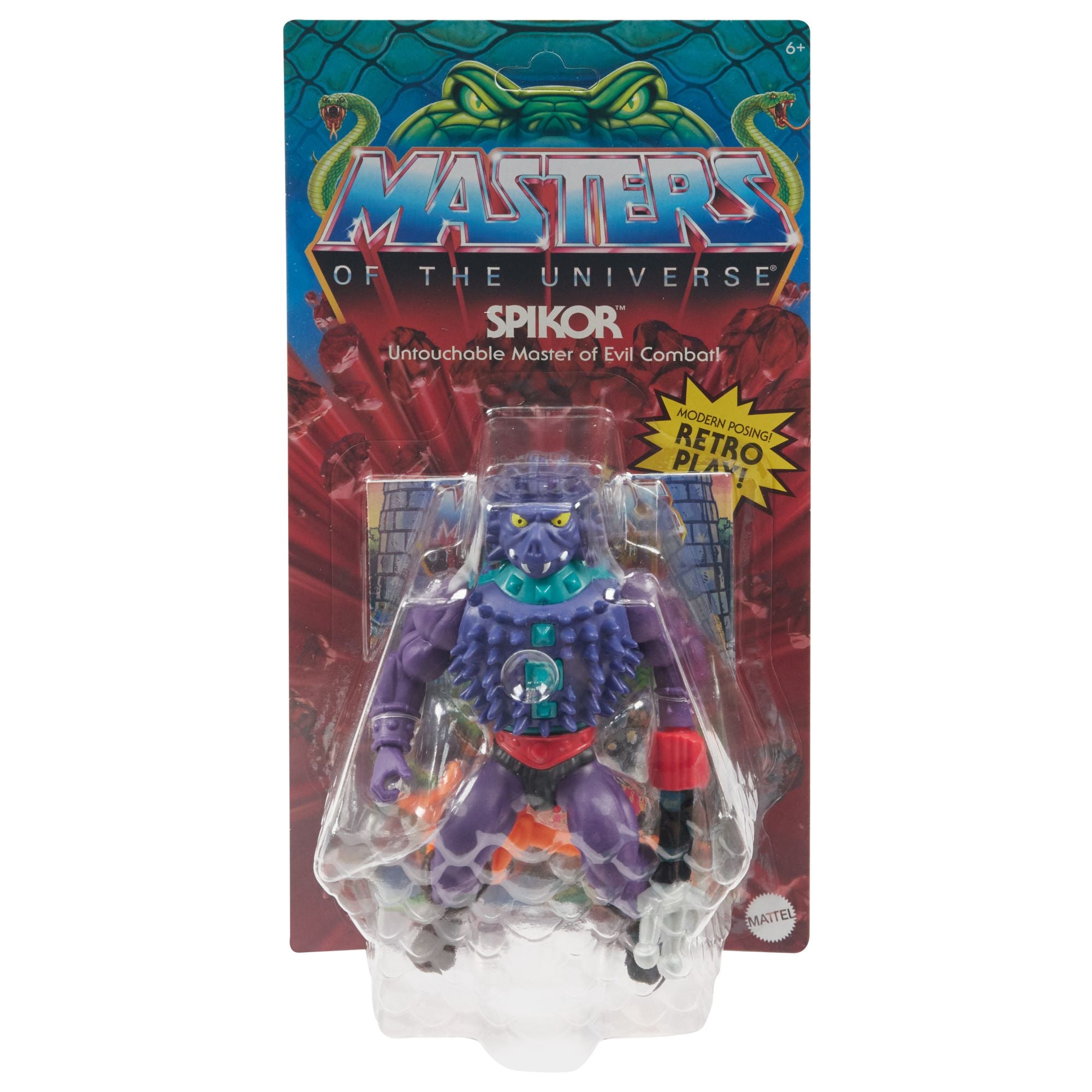 Hot! Masters Of The Universe Origins - Spikor Action Figure