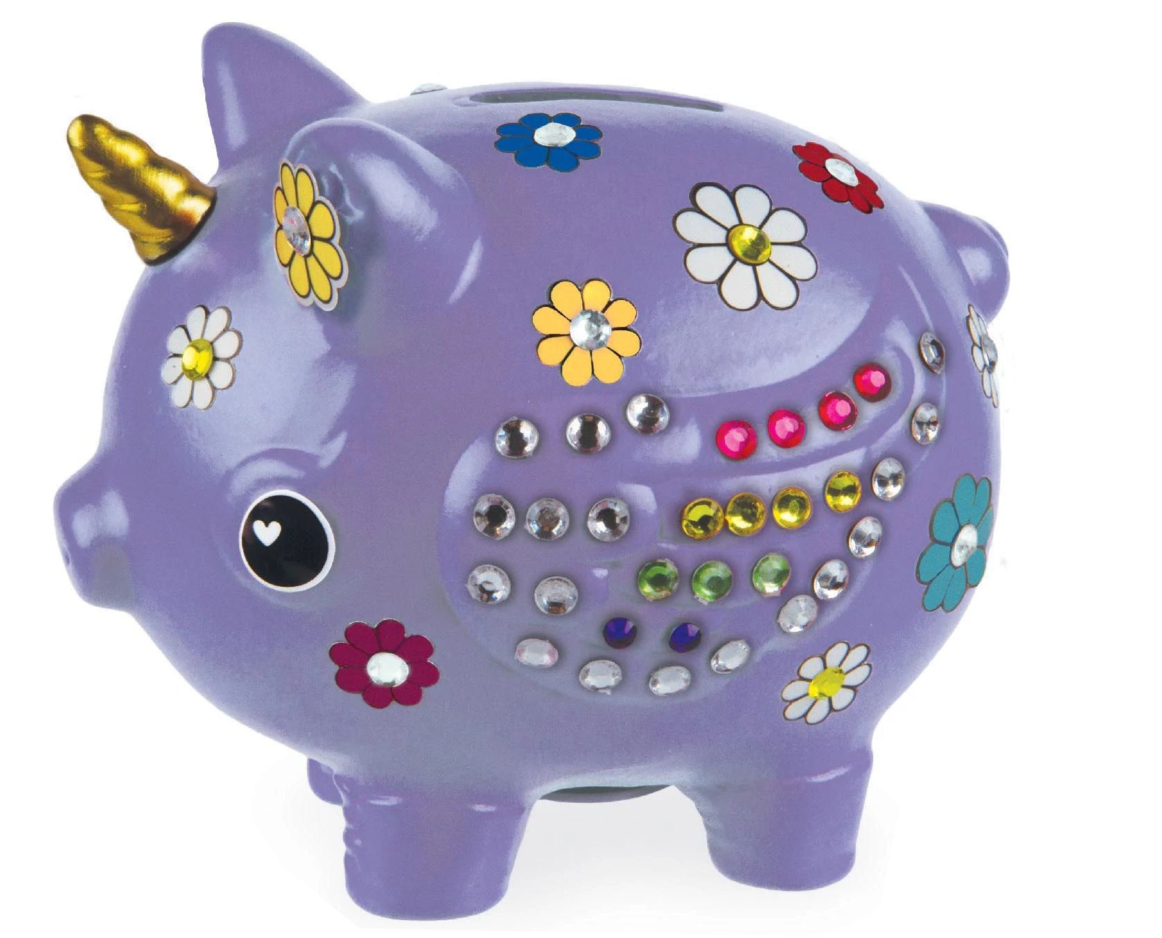 Hot Sale! Crayola Uni Themed Ceramic Piggy Bank Design Kit for Kids Aged 8+