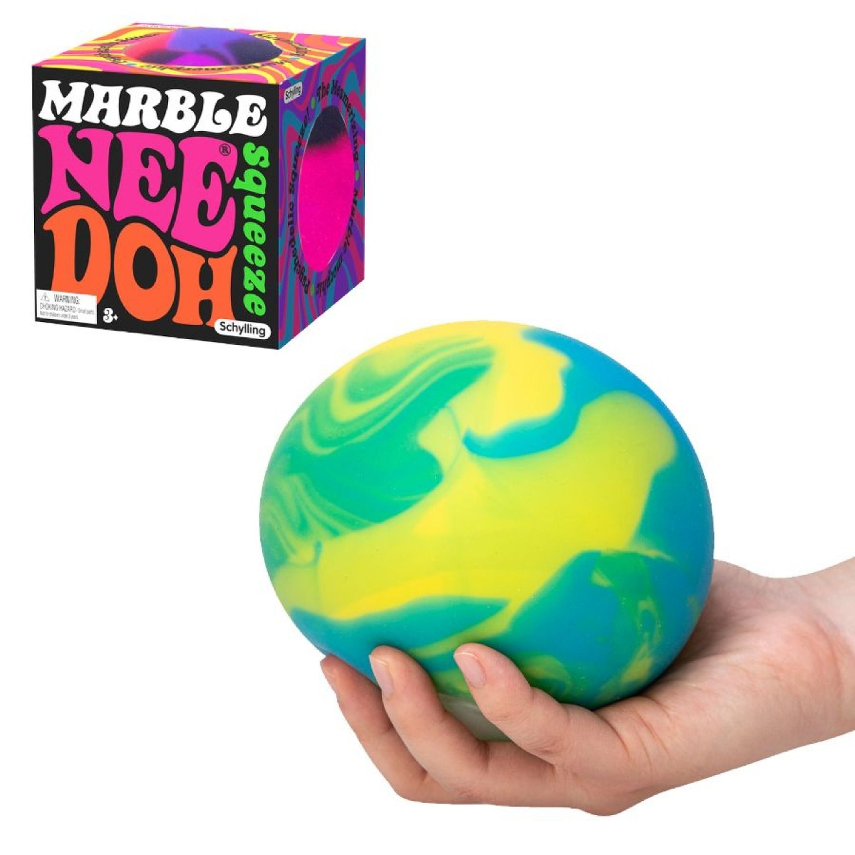 Schylling Marble Super NeeDoh - Assorted Funky Styles