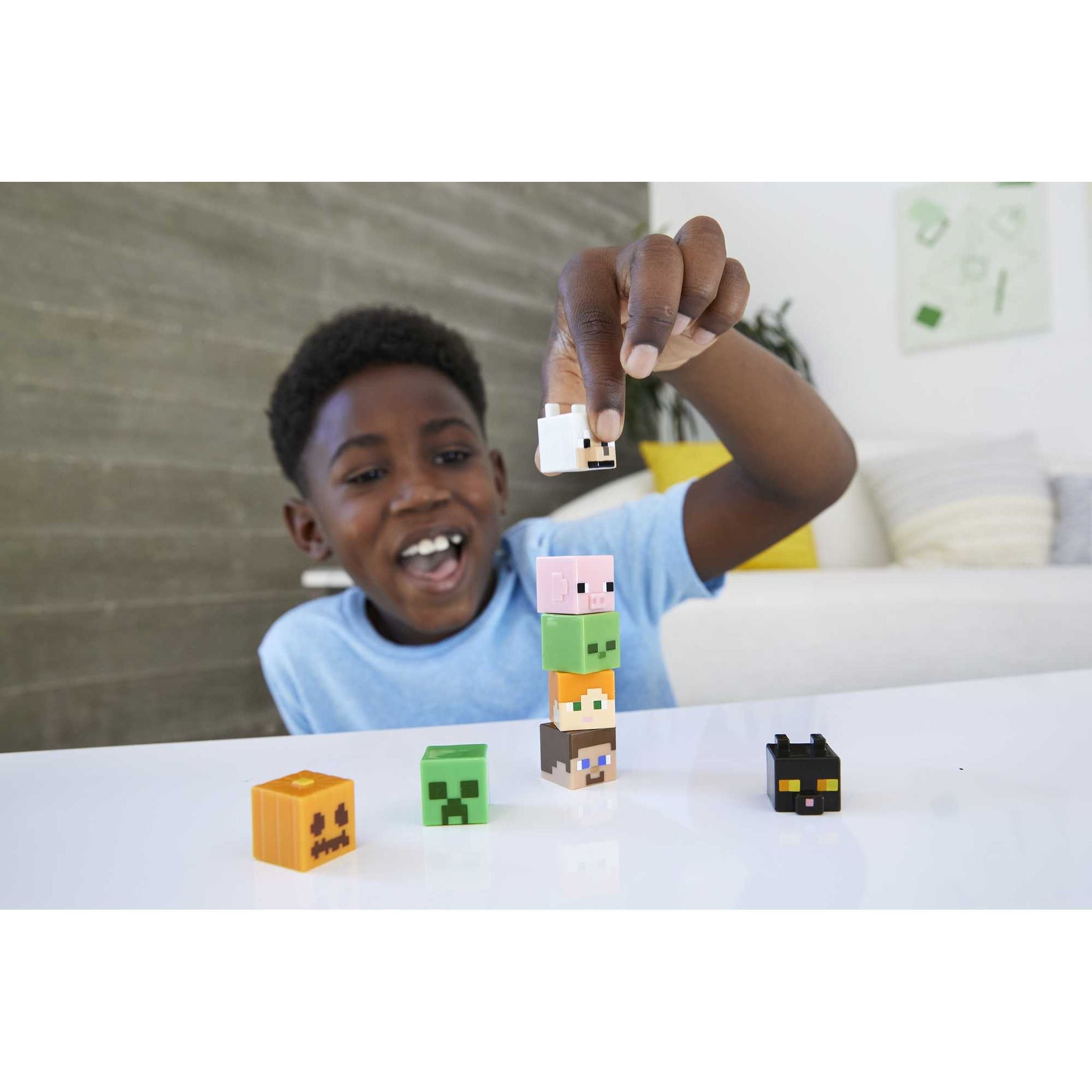 Hot Sale! Collectible Minecraft Piglin Mob Head Miniature Figures