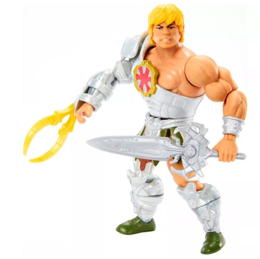 Hot! Masters Of The Universe Origins Snake Armor He-Man Action Figure
