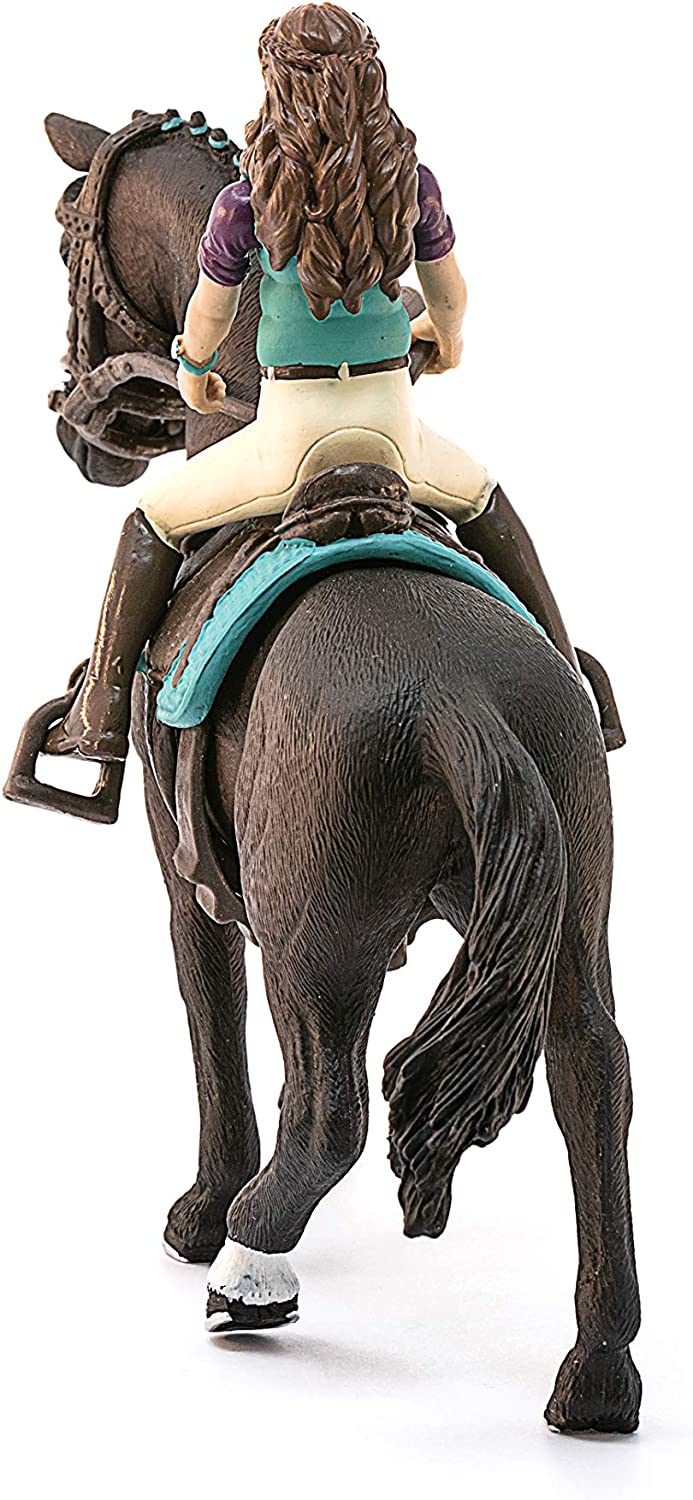 Schleich Horse Club Lisa & Storm Playset - Ideal Toy for Horse - Loving Kids