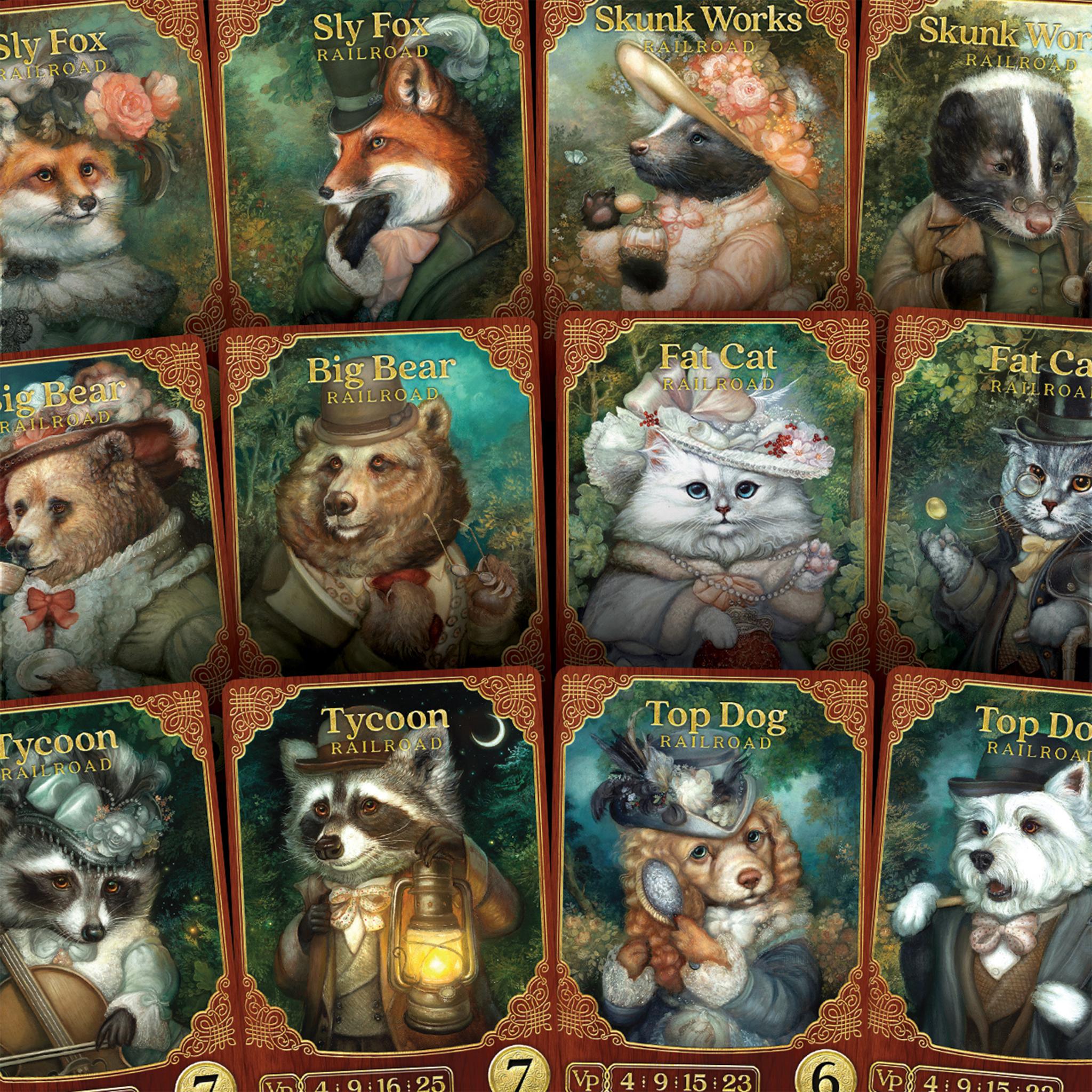 U GAMES: Hot Sale - Racoon Tycoon Business Strategy Board Game