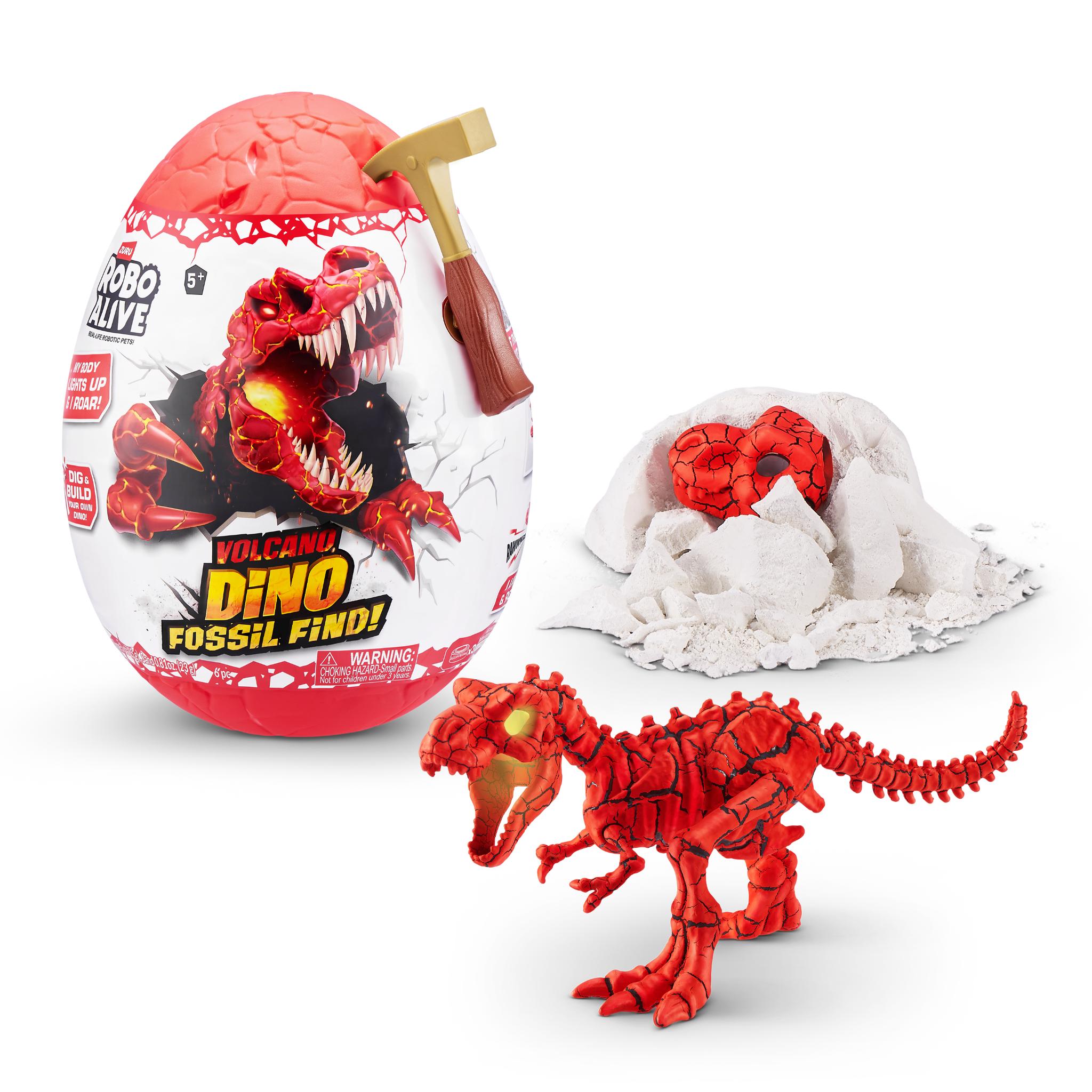 ZURU Robo Alive: Volcano Dino Fossil Discovery - Great Gift!