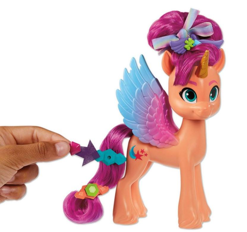 Hot Sale! My Little Pony Ribbon Hairstyles Toy - Sunny Starscout for Kids