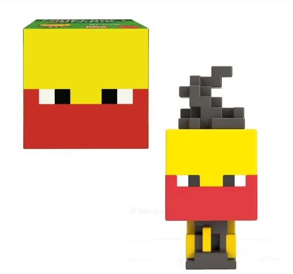 Hot Sale! Minecraft Miniature Blaze Mob Heads for Collecting and Playing