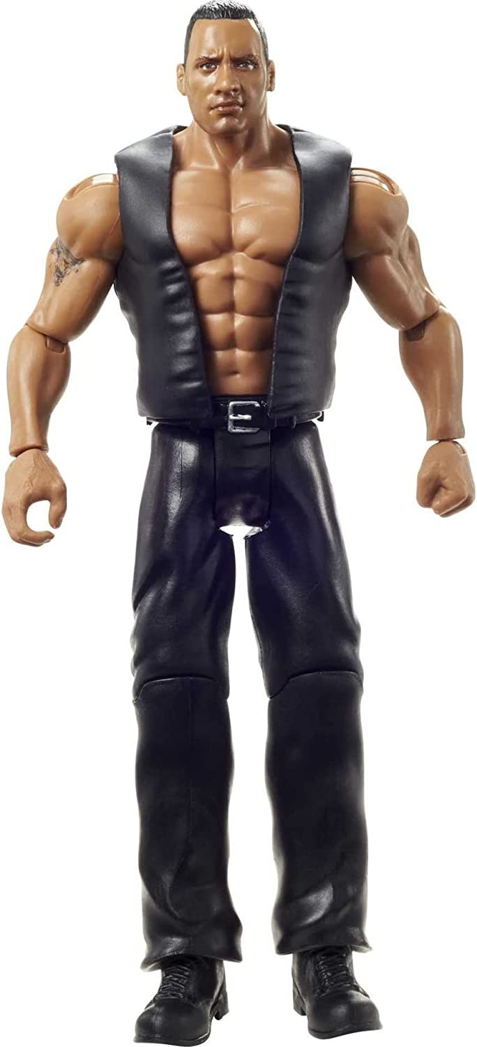 WWE Series 125 - Authentic 6 - inch The Rock Basic Action Figure