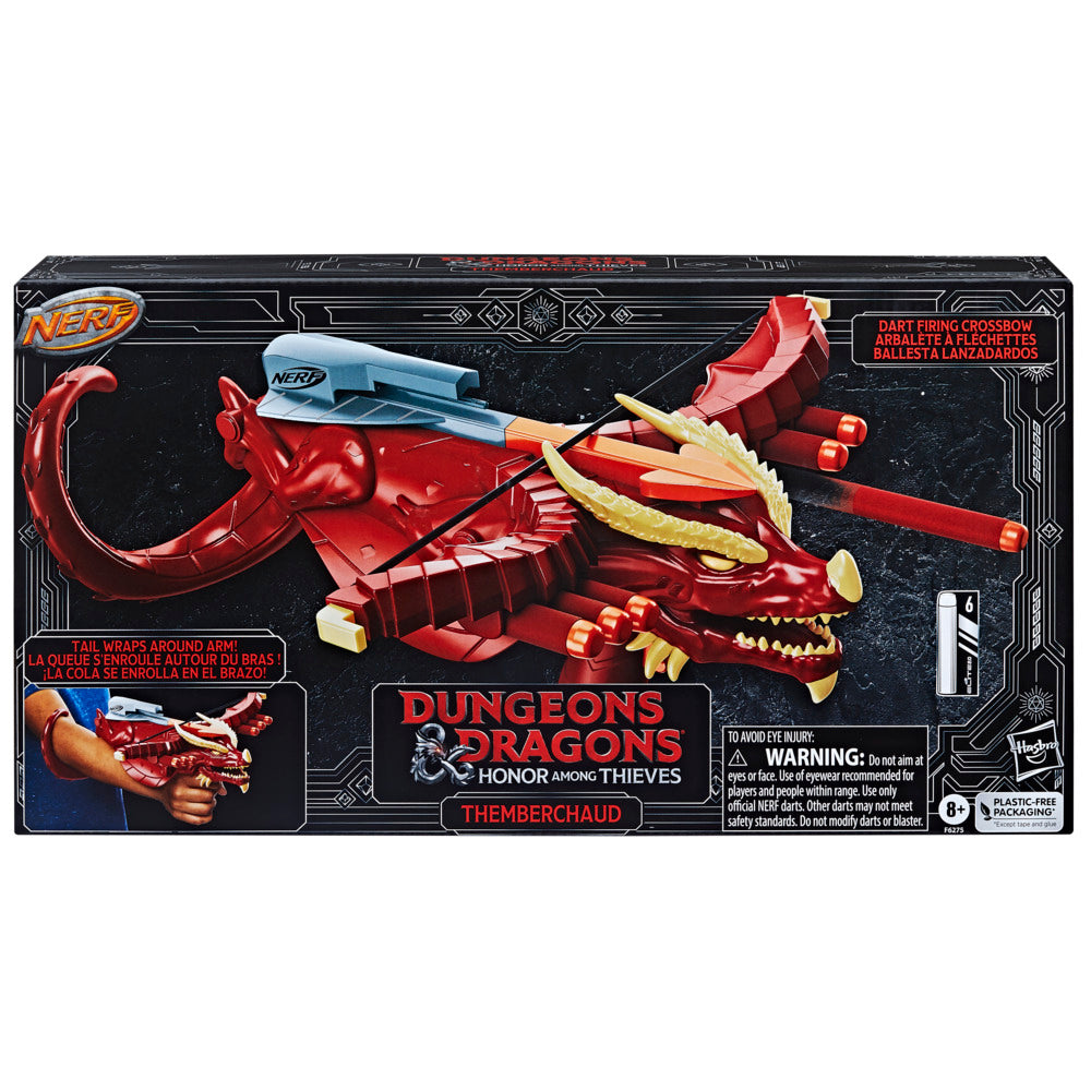 Hot Deal! Nerf D&D Themberchaud Dart Crossbow