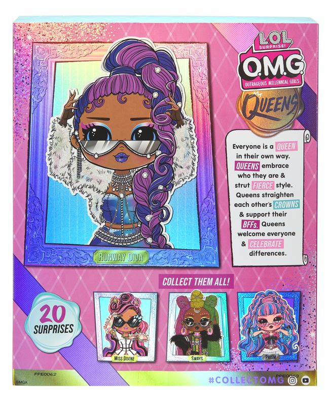 Hot Deal! L.O.L. Surprise O.M.G. Queens Runway Diva Doll